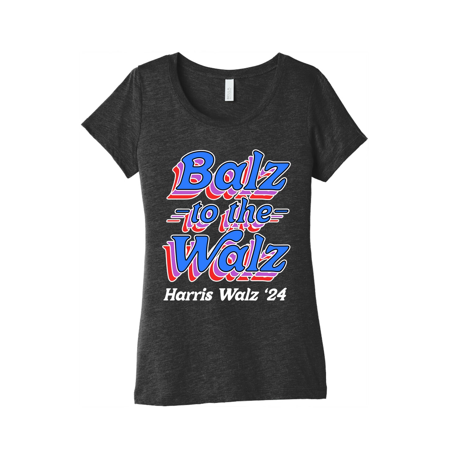 Balz to the Walz \(Harris Walz 2024\) Womens Triblend Tee