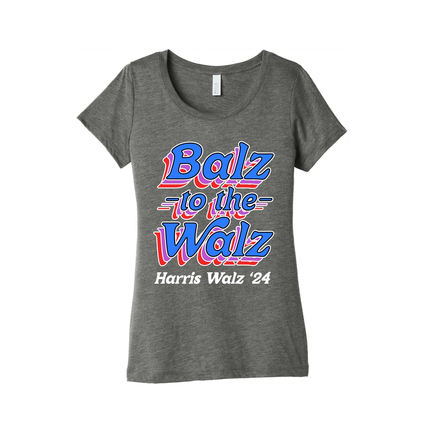 Balz to the Walz \(Harris Walz 2024\) Womens Triblend Tee