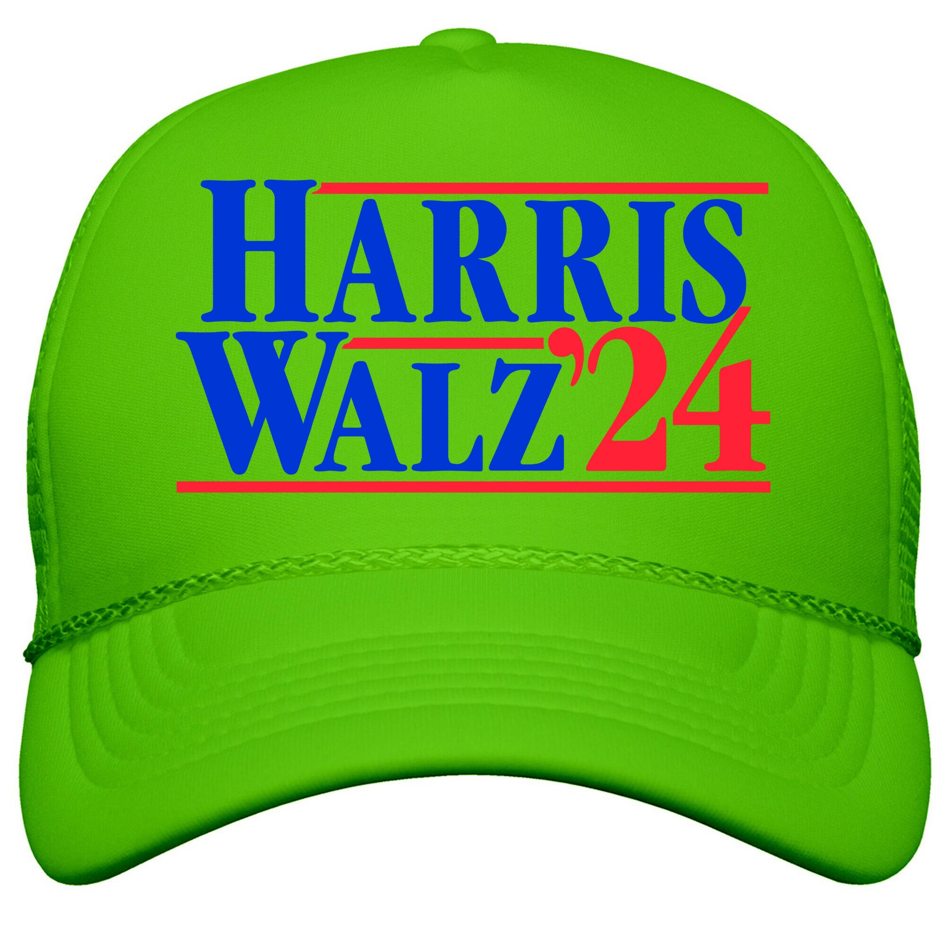 Harris Walz 2024 Blue Snapback Trucker Hat