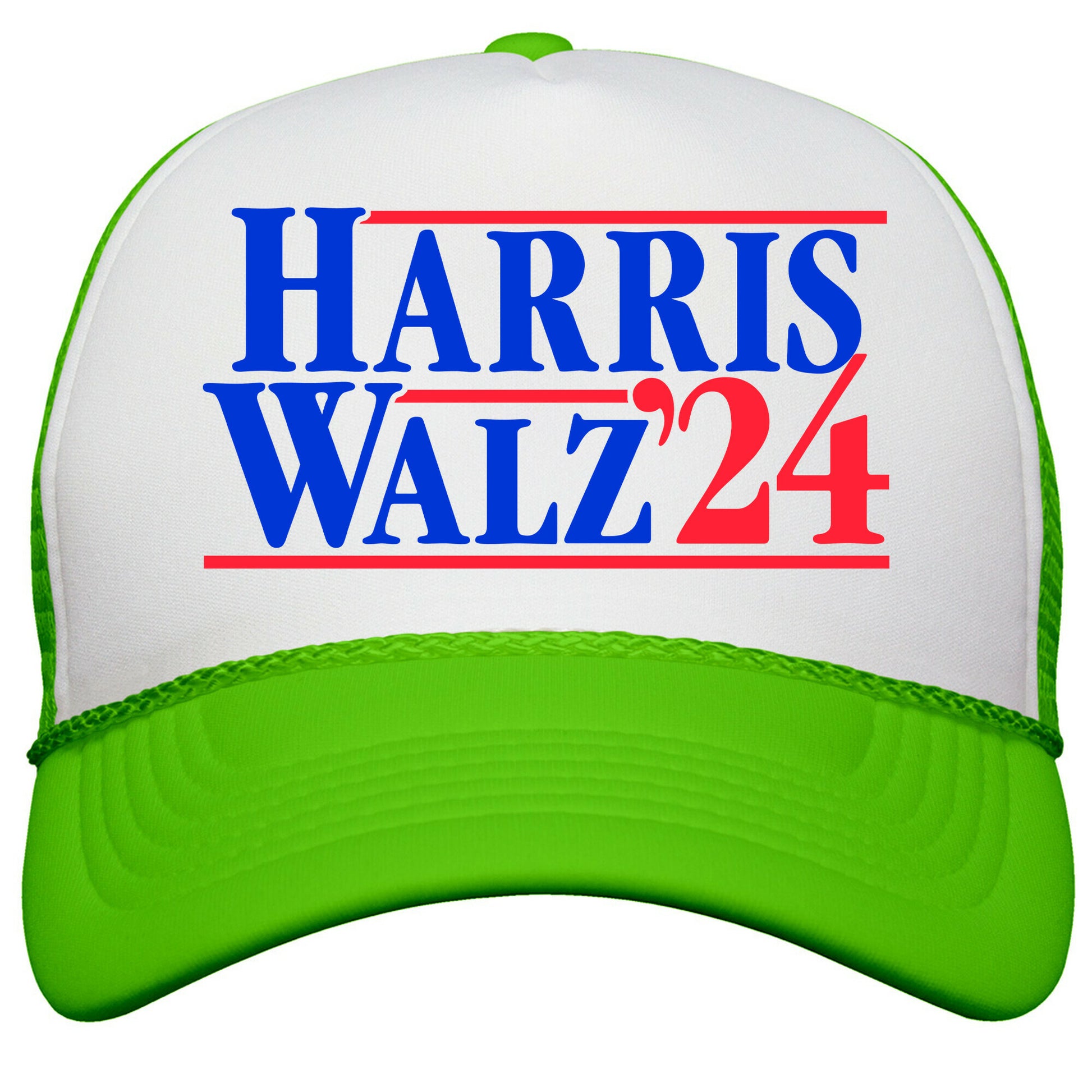 Harris Walz 2024 Blue Snapback Trucker Hat