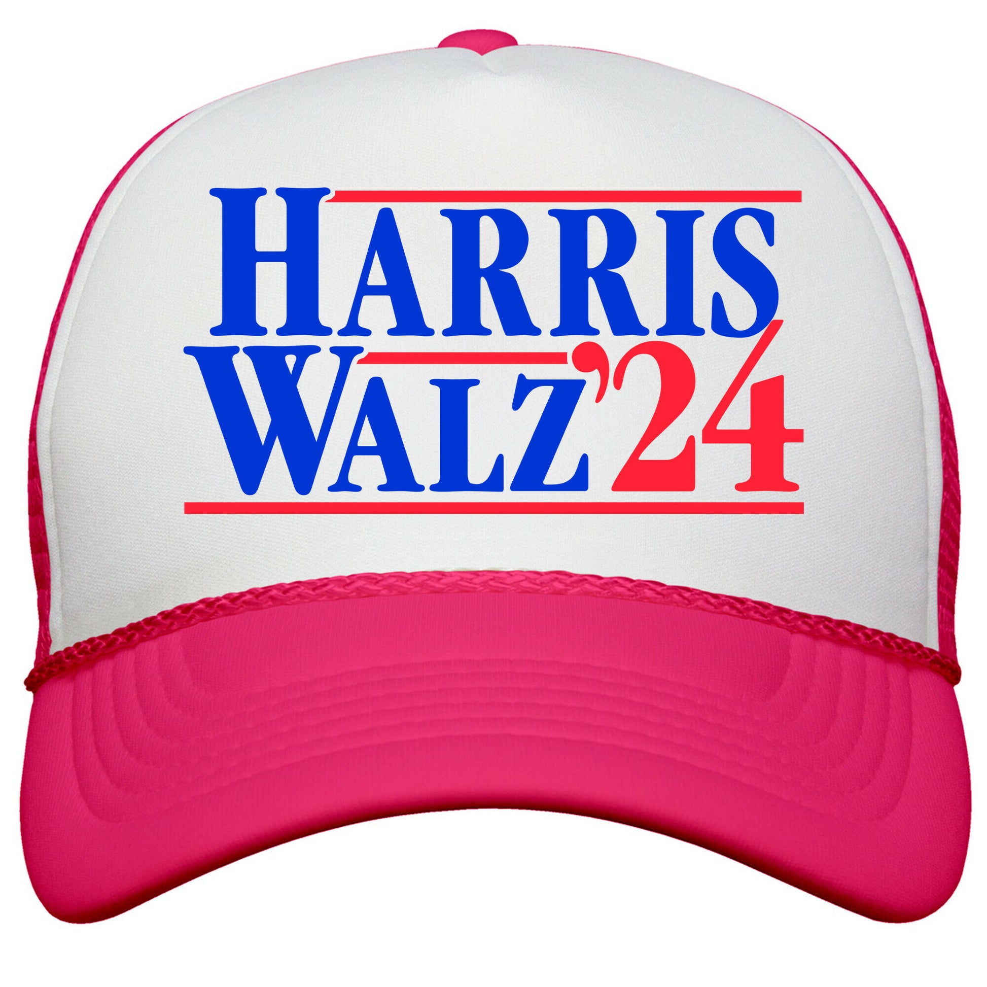 Harris Walz 2024 Blue Snapback Trucker Hat