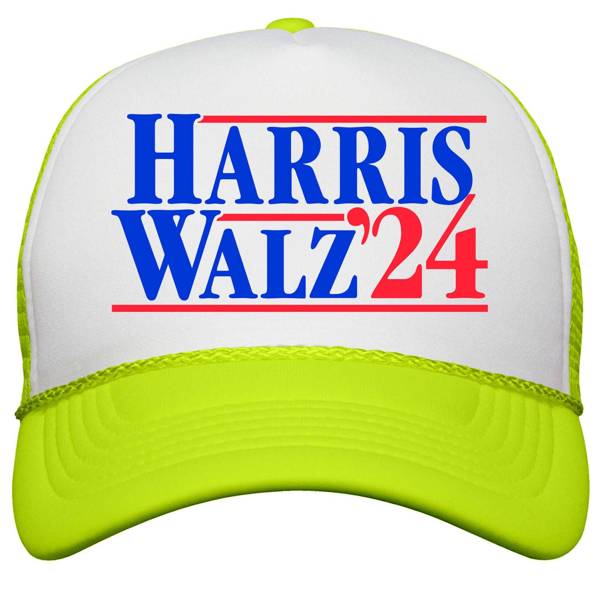 Harris Walz 2024 Blue Snapback Trucker Hat