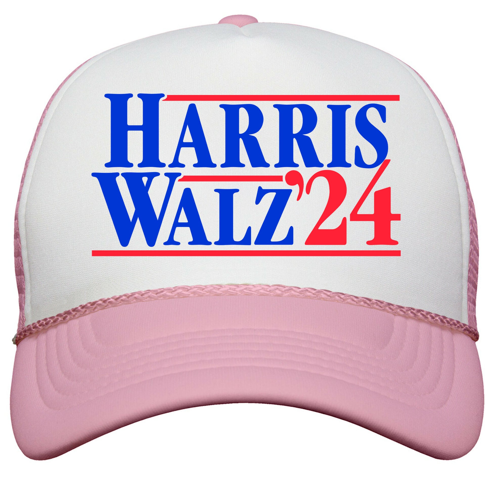 Harris Walz 2024 Blue Snapback Trucker Hat