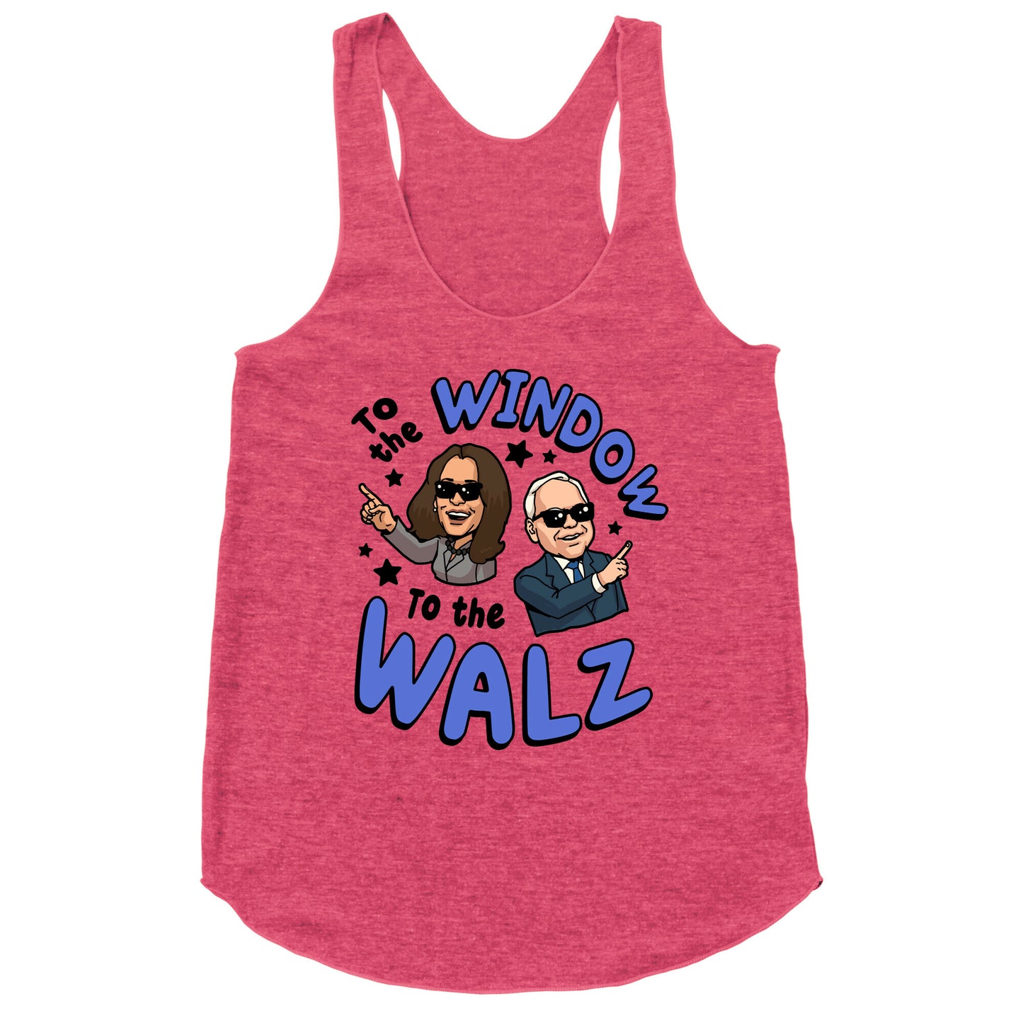 To the Window, to the Walz Racerback Tank
