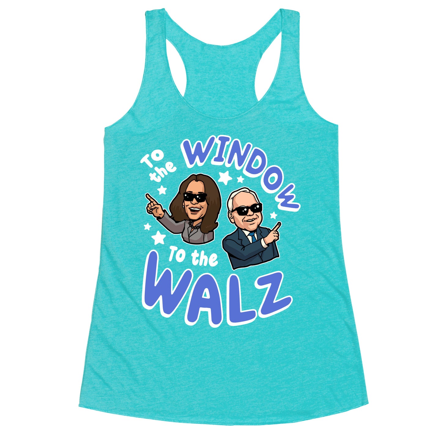 To the Window, to the Walz Racerback Tank