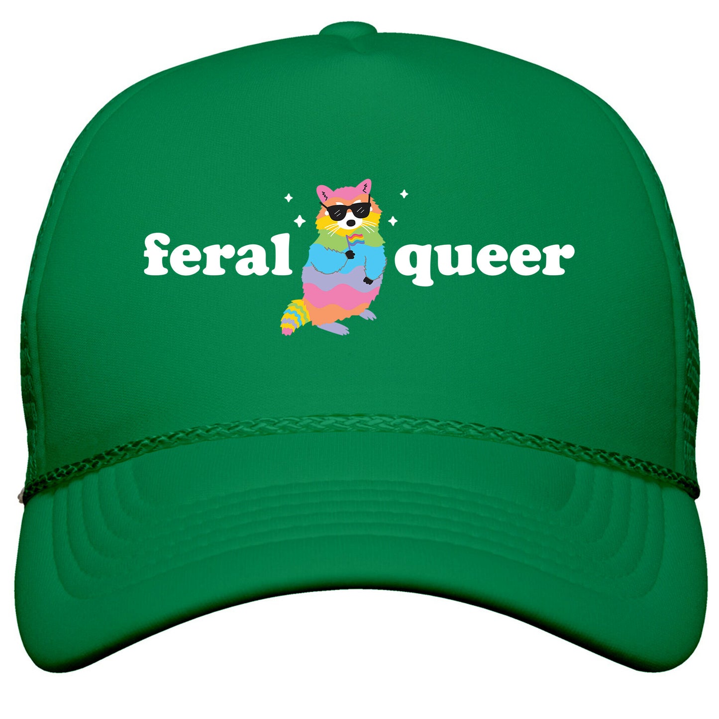 Feral Queer Snapback Trucker Hat