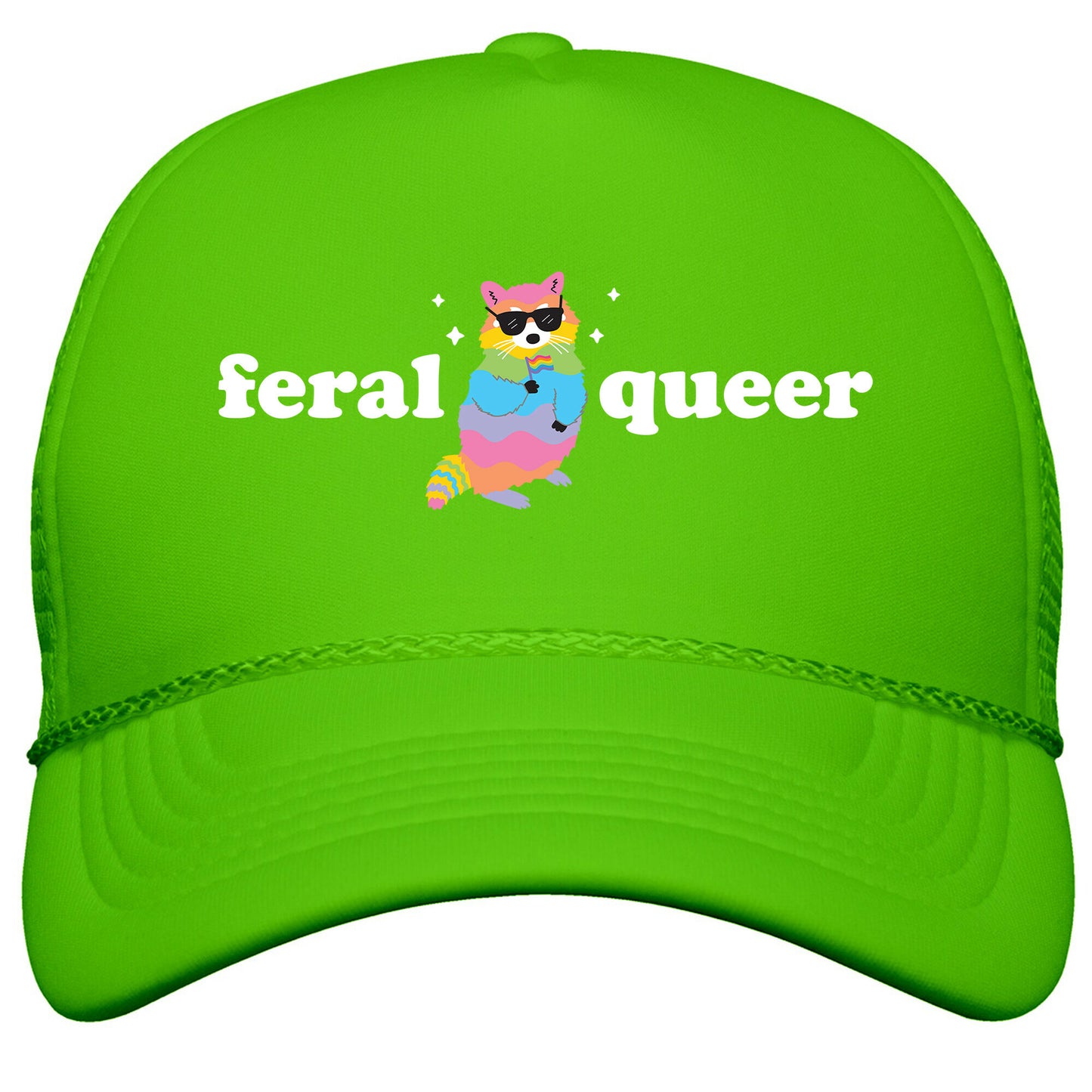 Feral Queer Snapback Trucker Hat