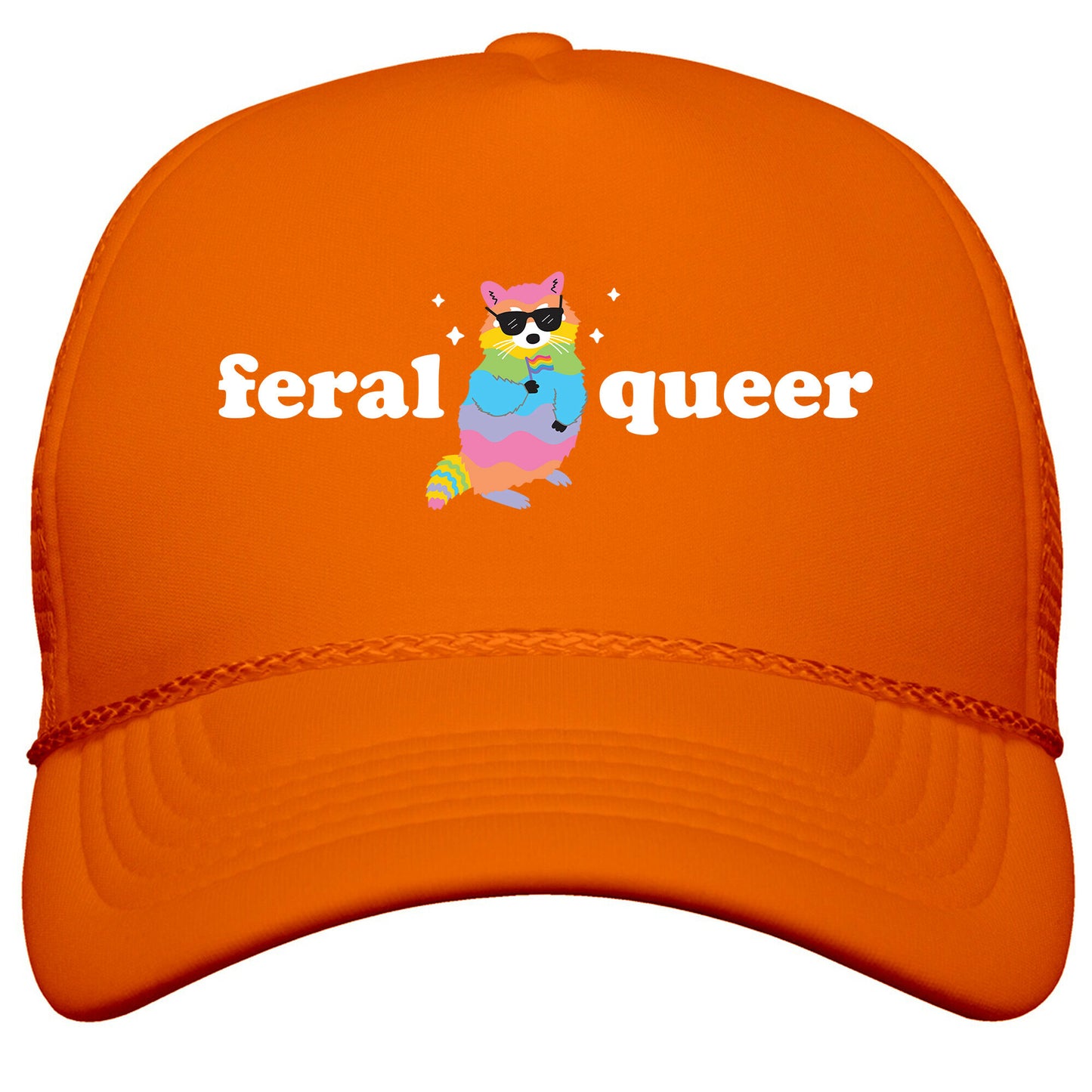 Feral Queer Snapback Trucker Hat