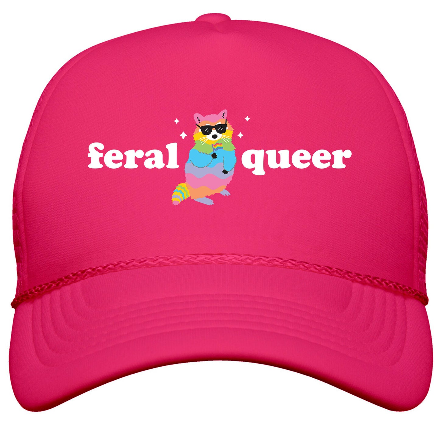 Feral Queer Snapback Trucker Hat