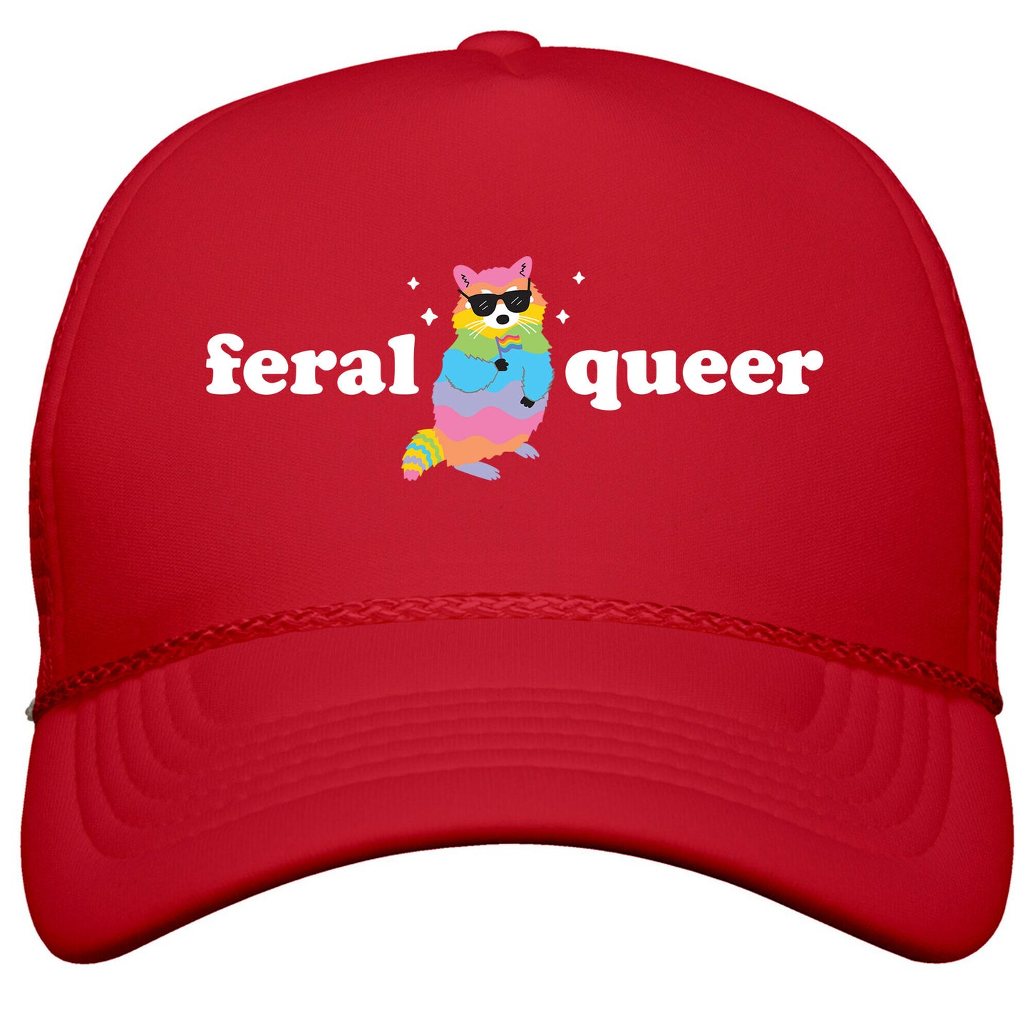 Feral Queer Snapback Trucker Hat
