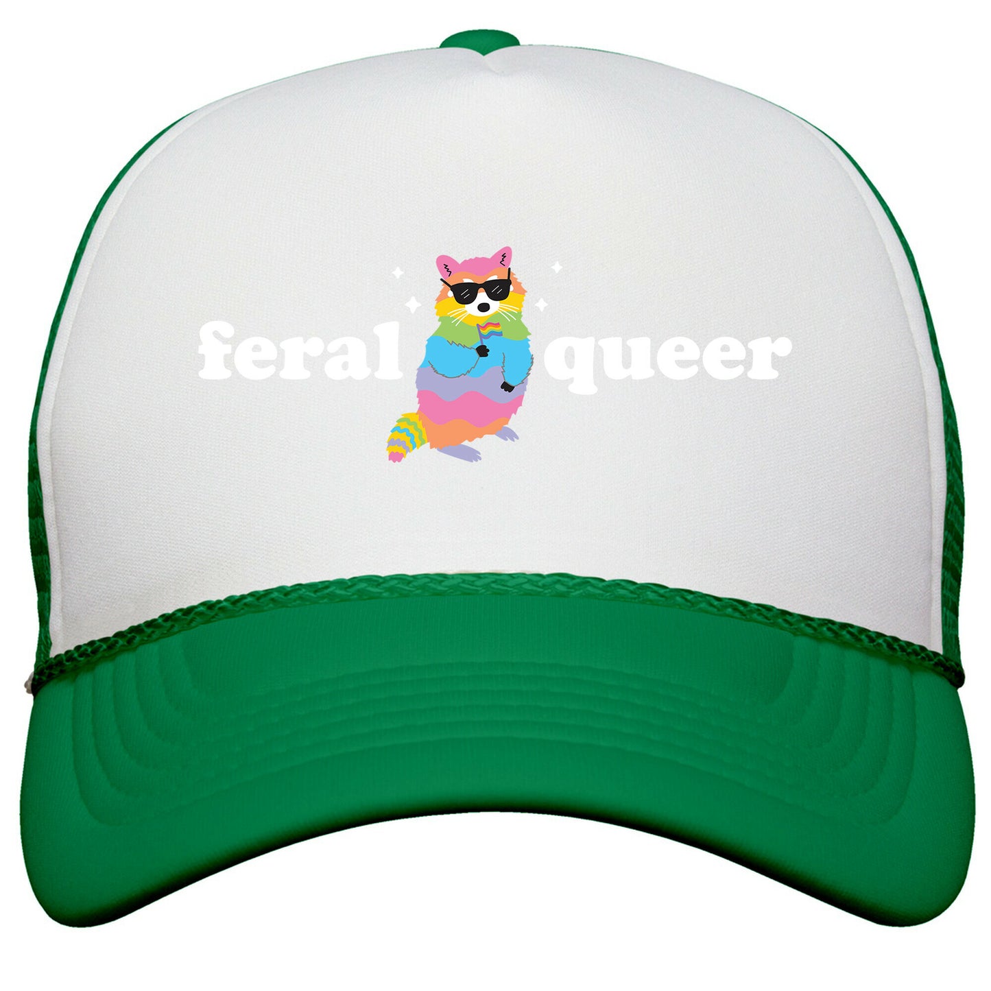Feral Queer Snapback Trucker Hat