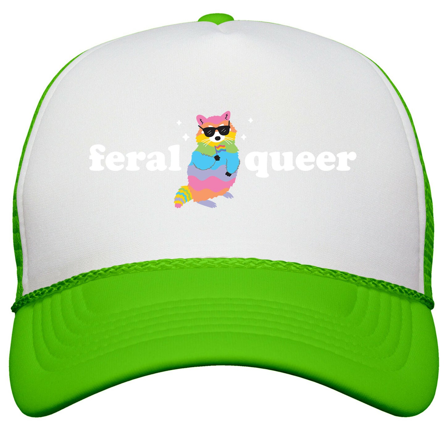 Feral Queer Snapback Trucker Hat