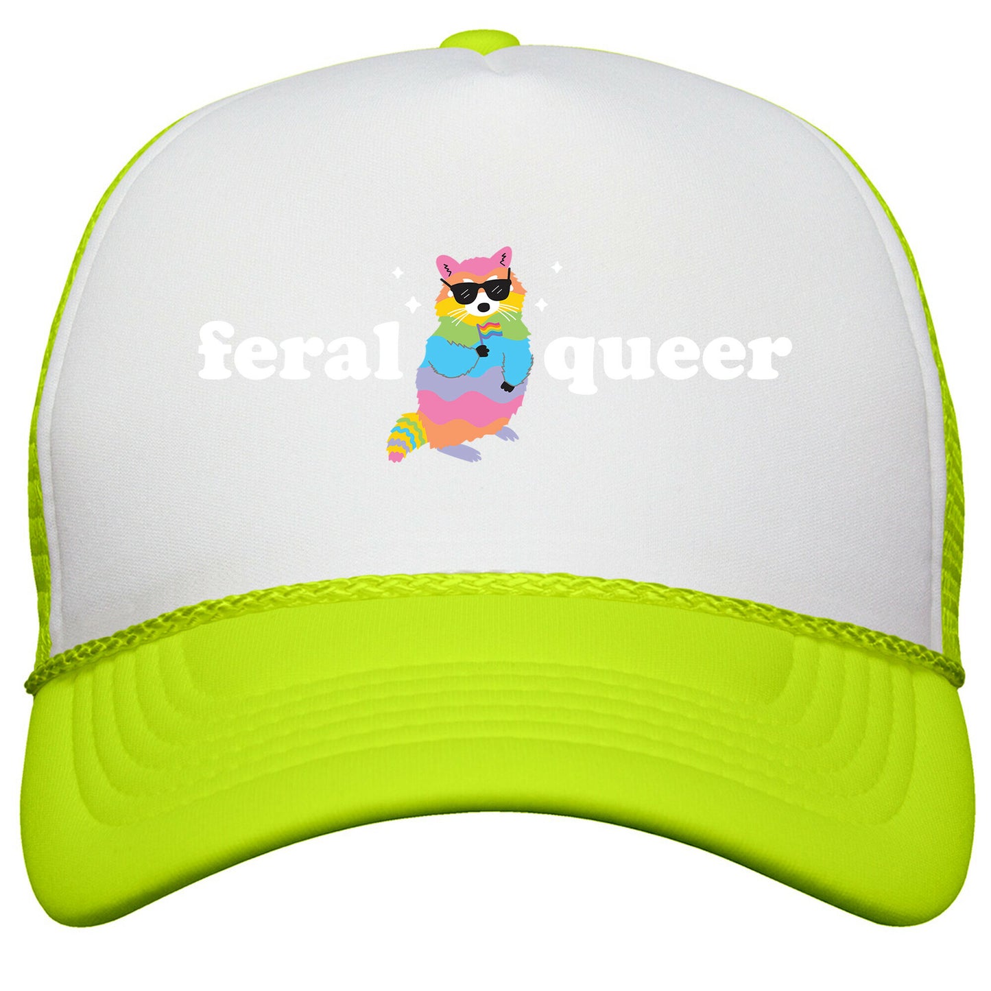 Feral Queer Snapback Trucker Hat