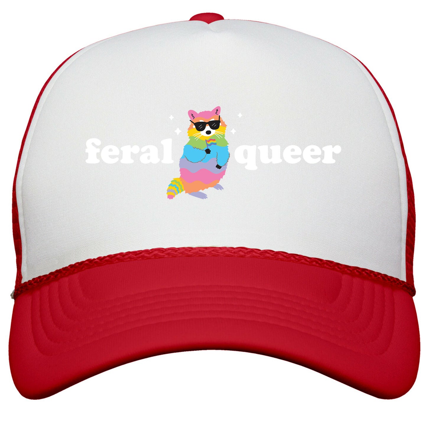Feral Queer Snapback Trucker Hat