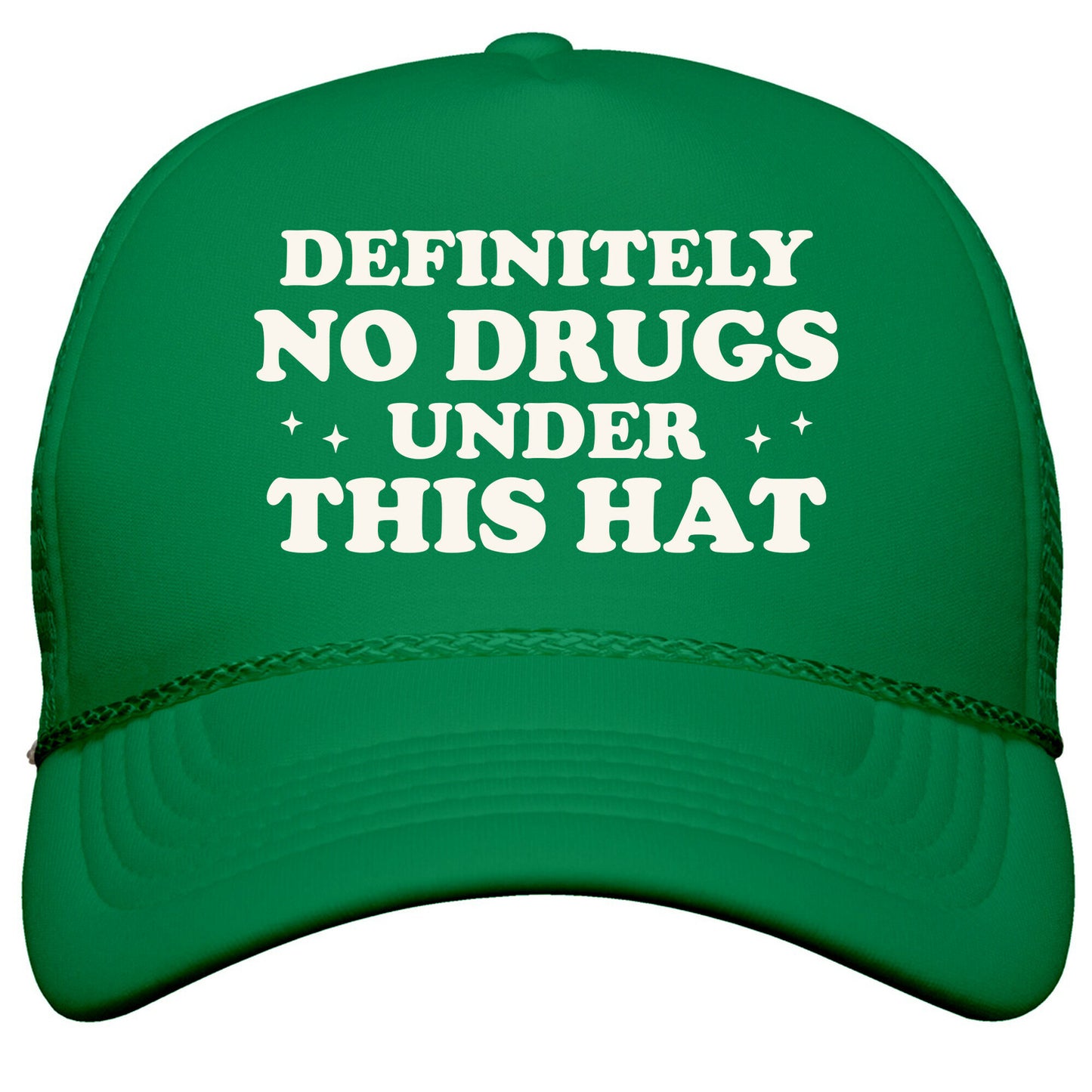 Definitely Not A Bag Full of Drugs Snapback Trucker Hat