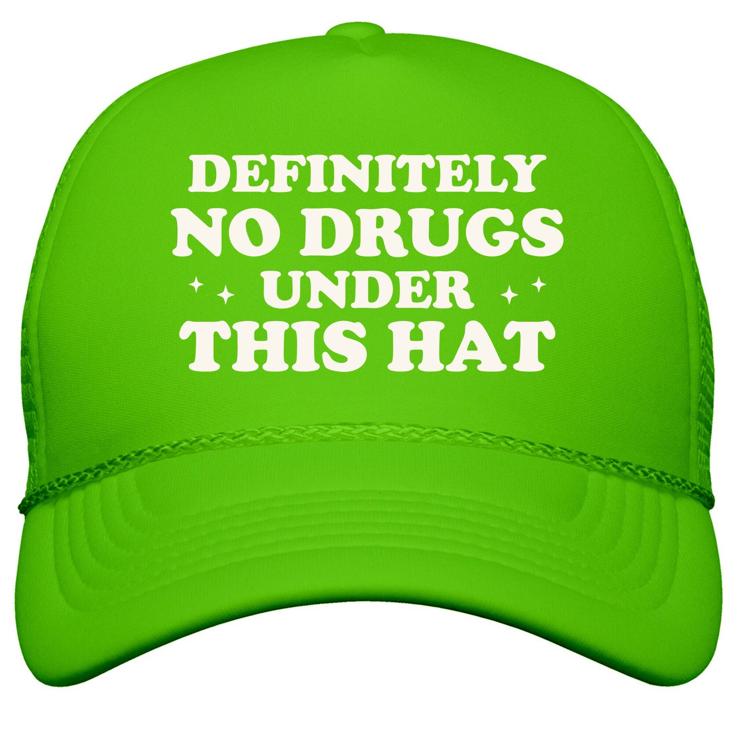 Definitely Not A Bag Full of Drugs Snapback Trucker Hat