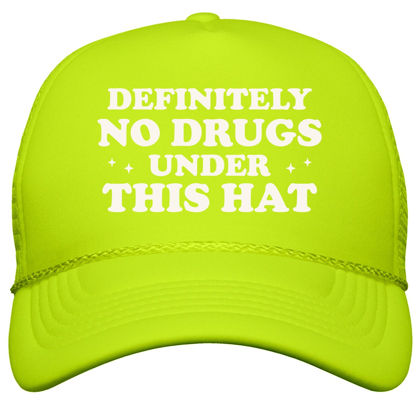 Definitely Not A Bag Full of Drugs Snapback Trucker Hat