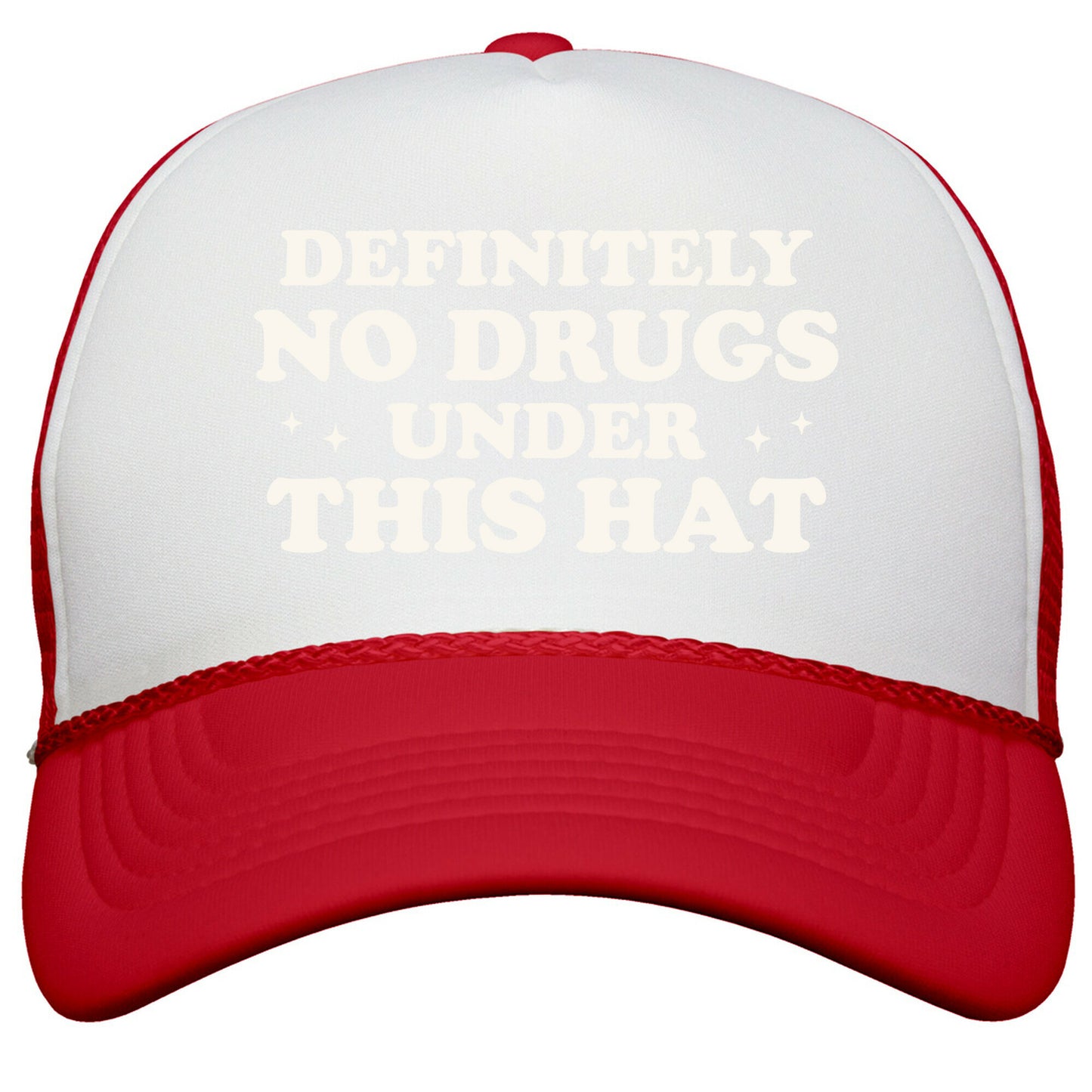 Definitely Not A Bag Full of Drugs Snapback Trucker Hat