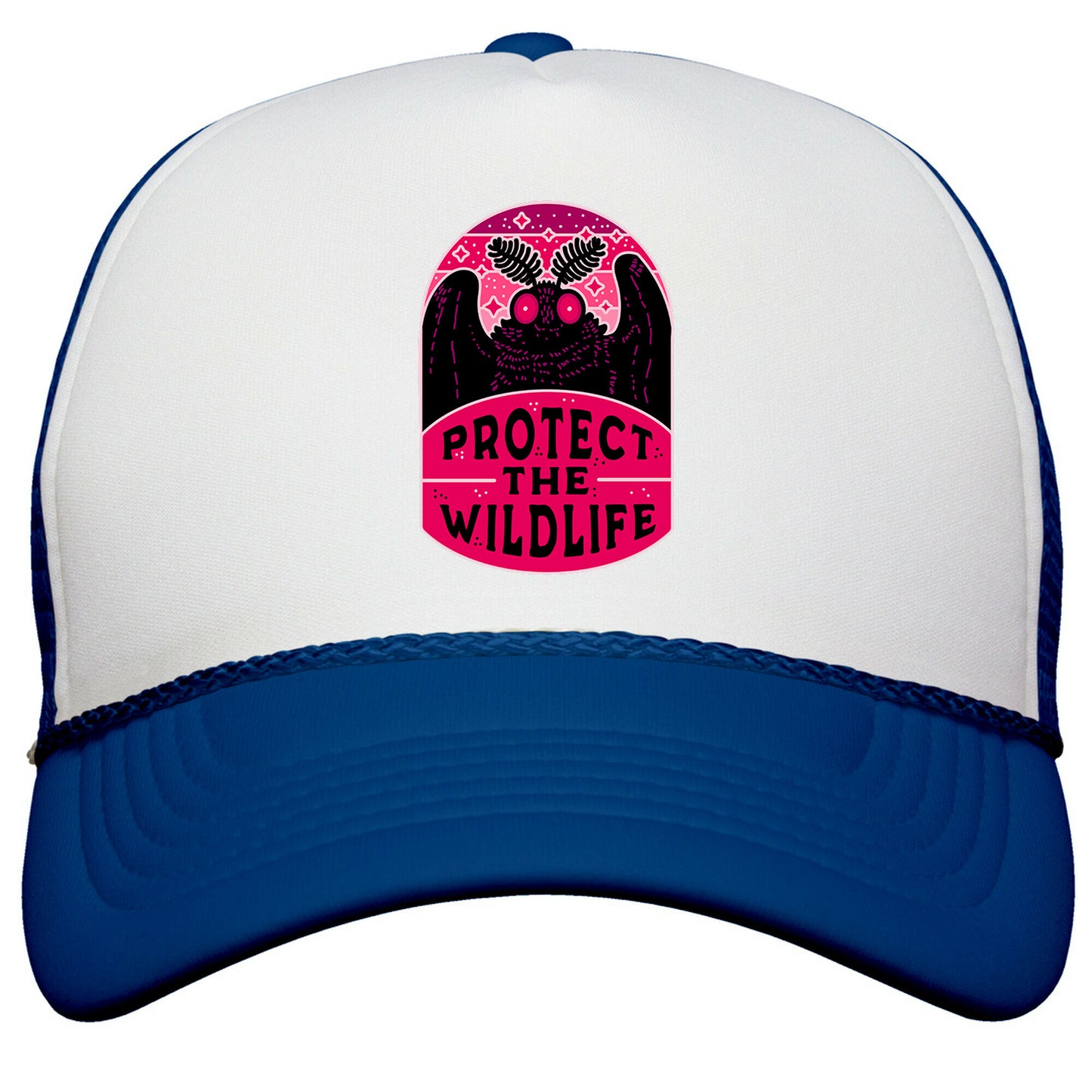 Protect the Wildlife \(Mothman\) Snapback Trucker Hat