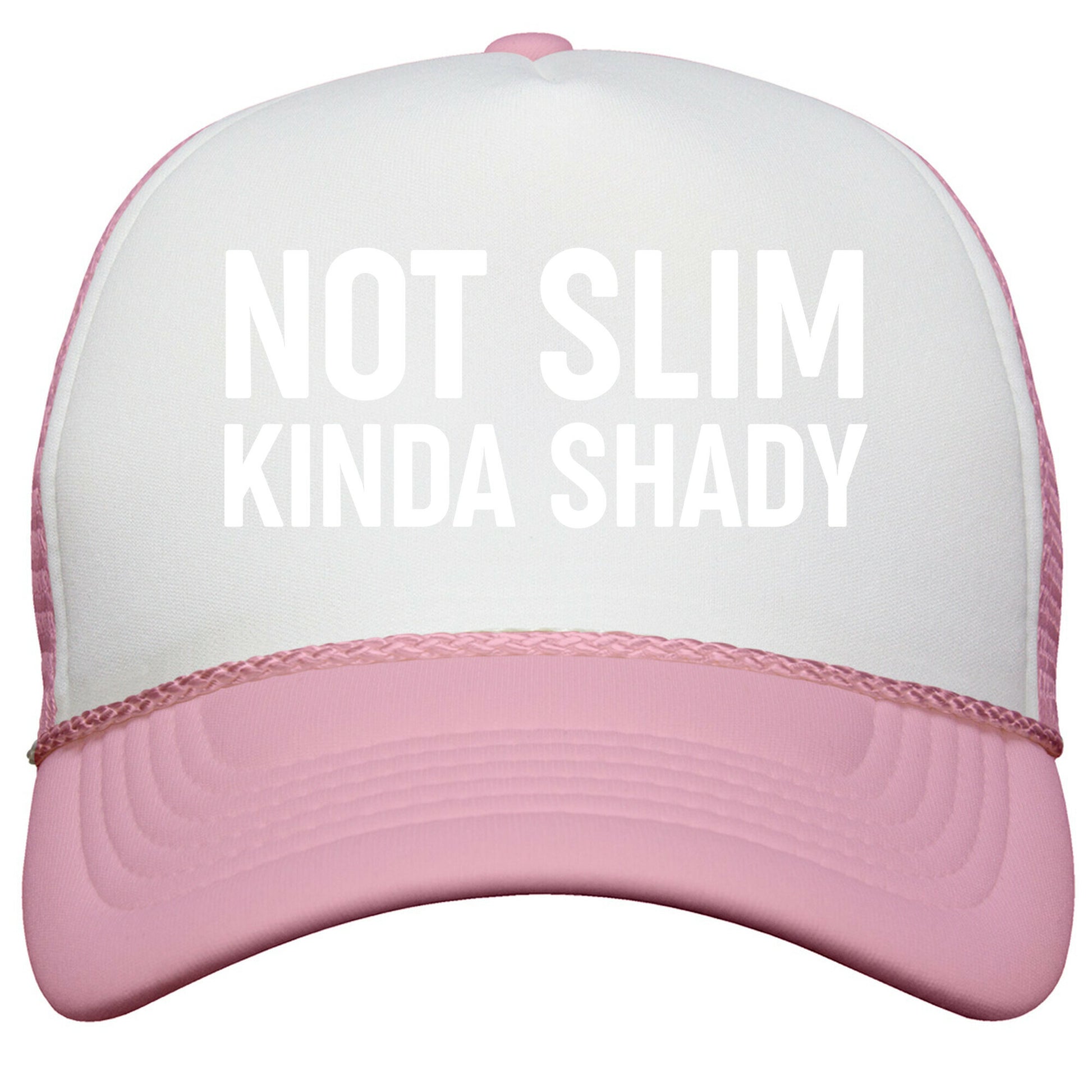 Not Slim Kinda Shady  Snapback Trucker Hat