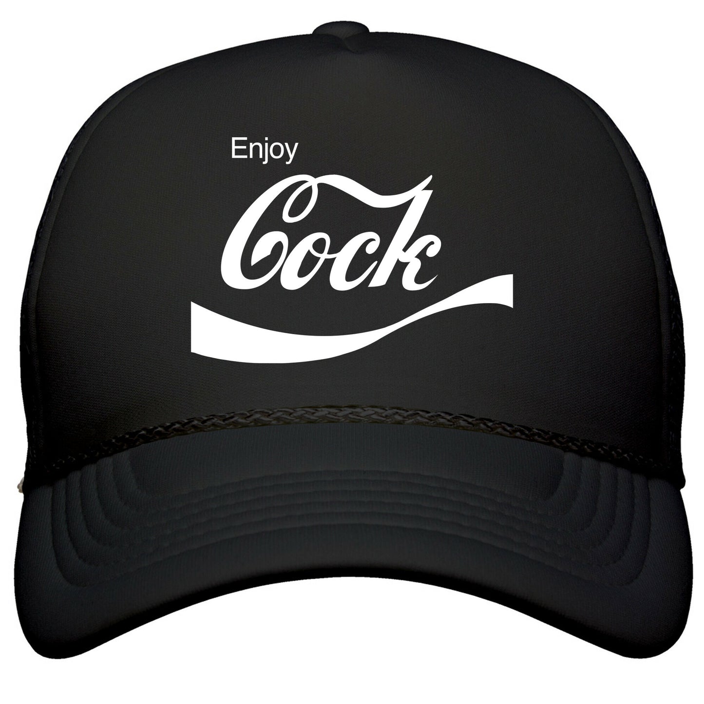 Enjoy Cock Snapback Trucker Hat