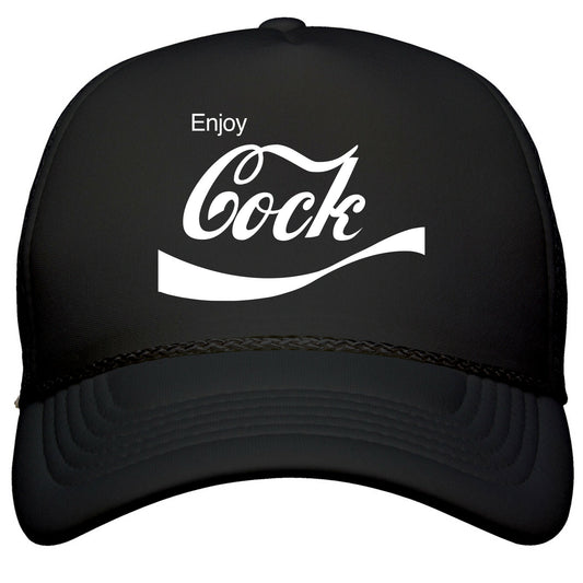 Enjoy Cock Snapback Trucker Hat