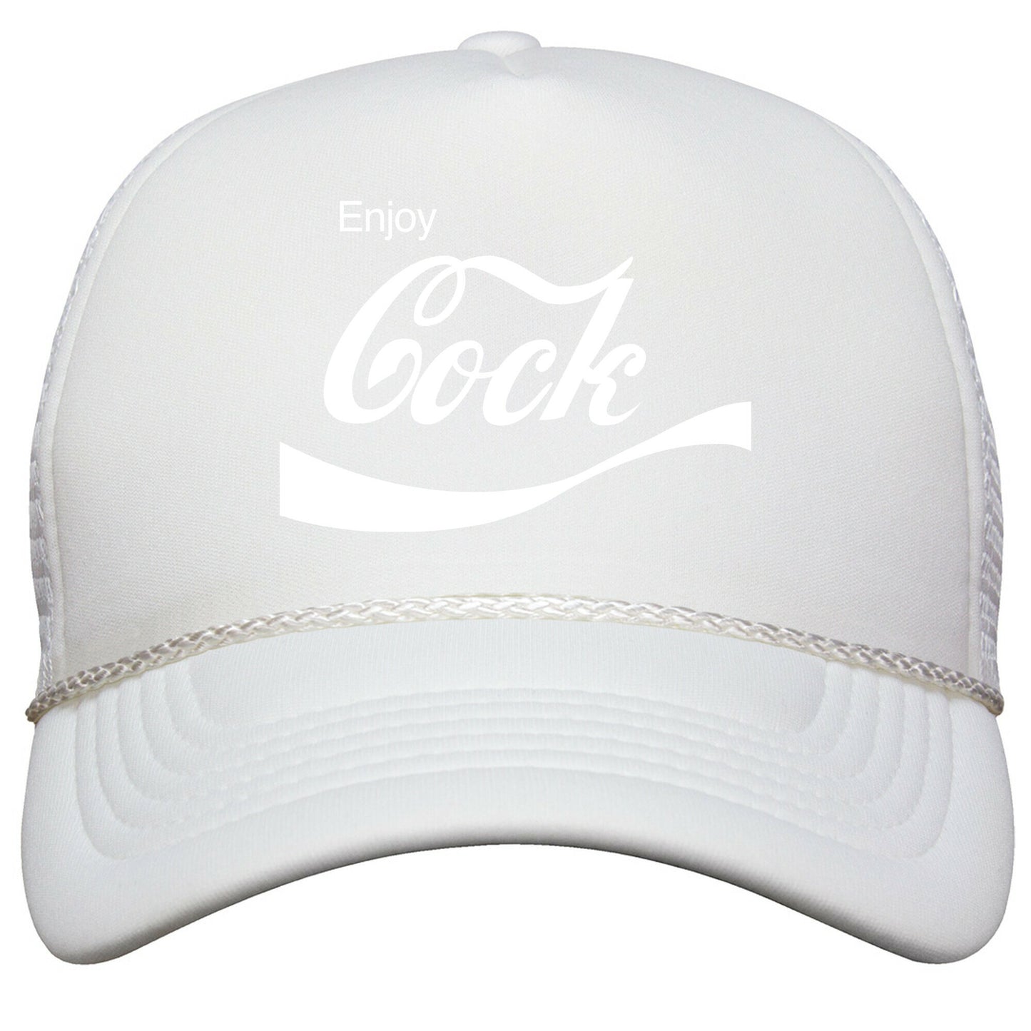 Enjoy Cock Snapback Trucker Hat