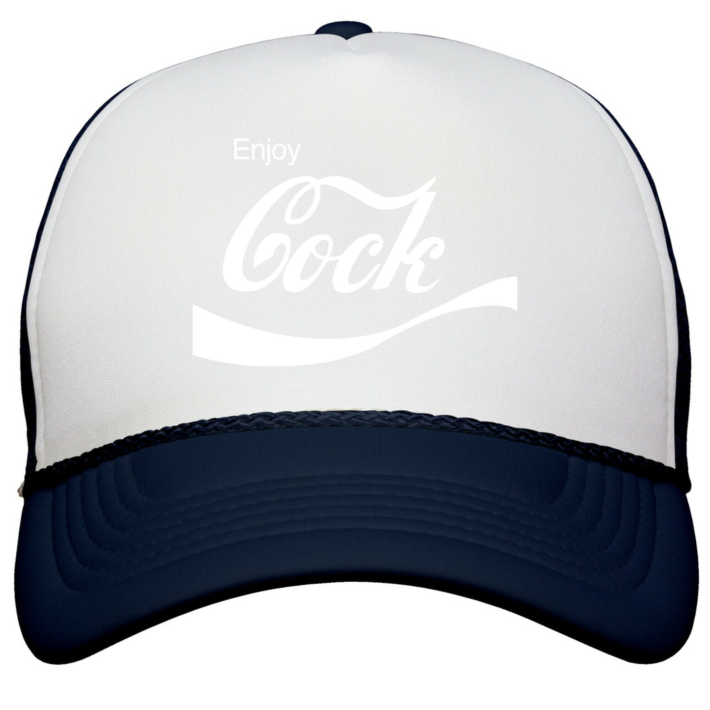 Enjoy Cock Snapback Trucker Hat