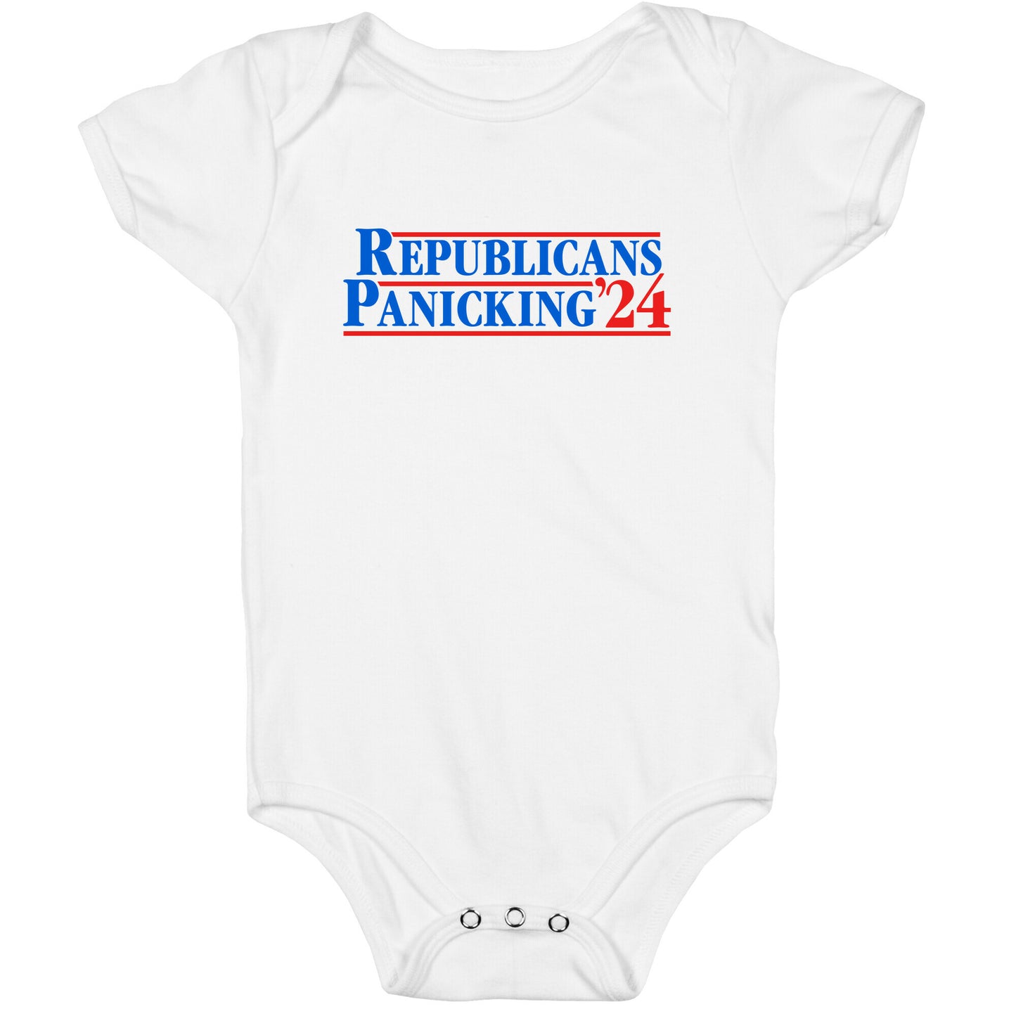 Republicans Panicking 2024 Baby One-Piece