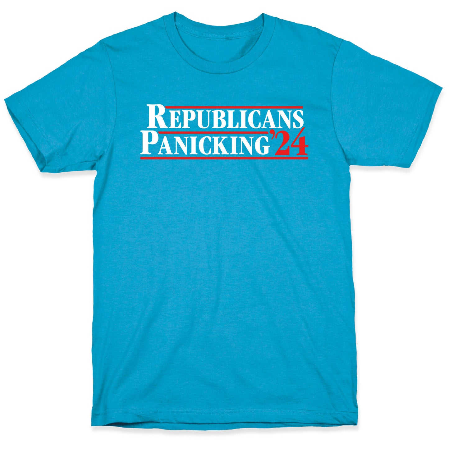 Republicans Panicking 2024 Unisex Triblend Tee