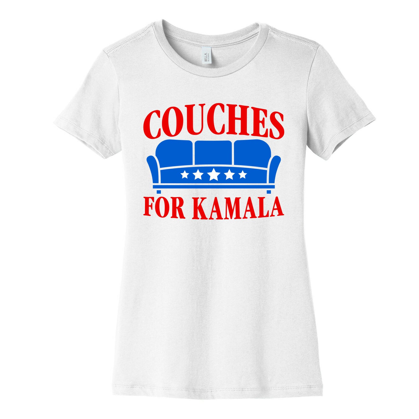 Couches For Kamala Womens Cotton Tee