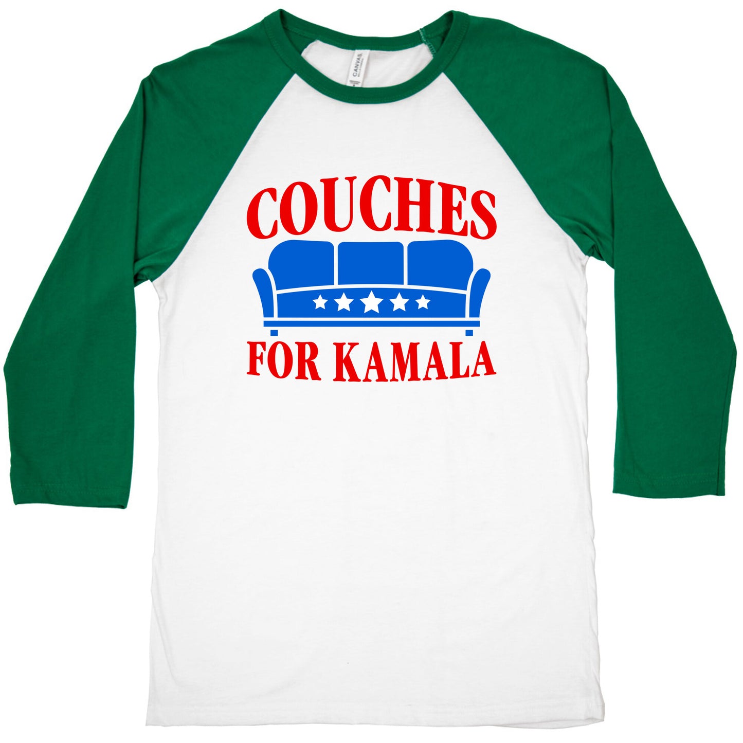 Couches For Kamala Baseball Tee