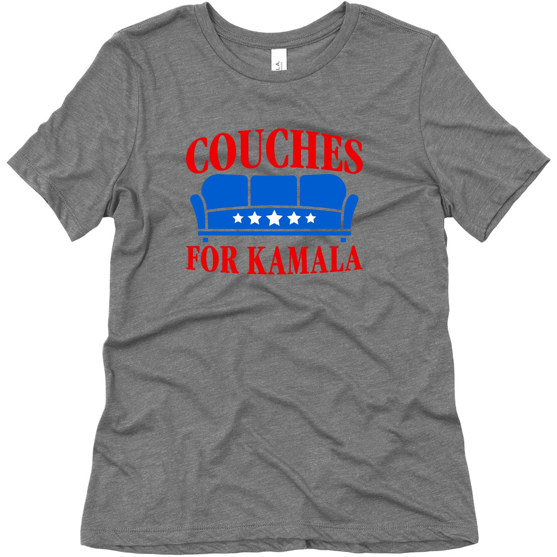 Couches For Kamala Womens Triblend Tee
