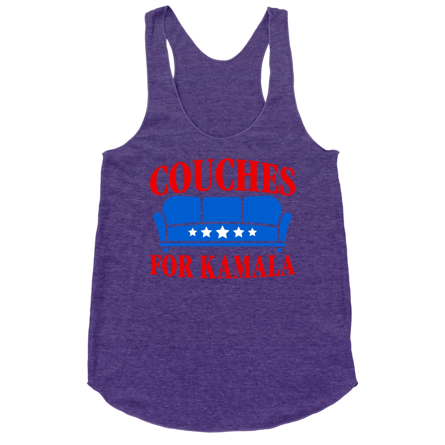 Couches For Kamala Racerback Tank