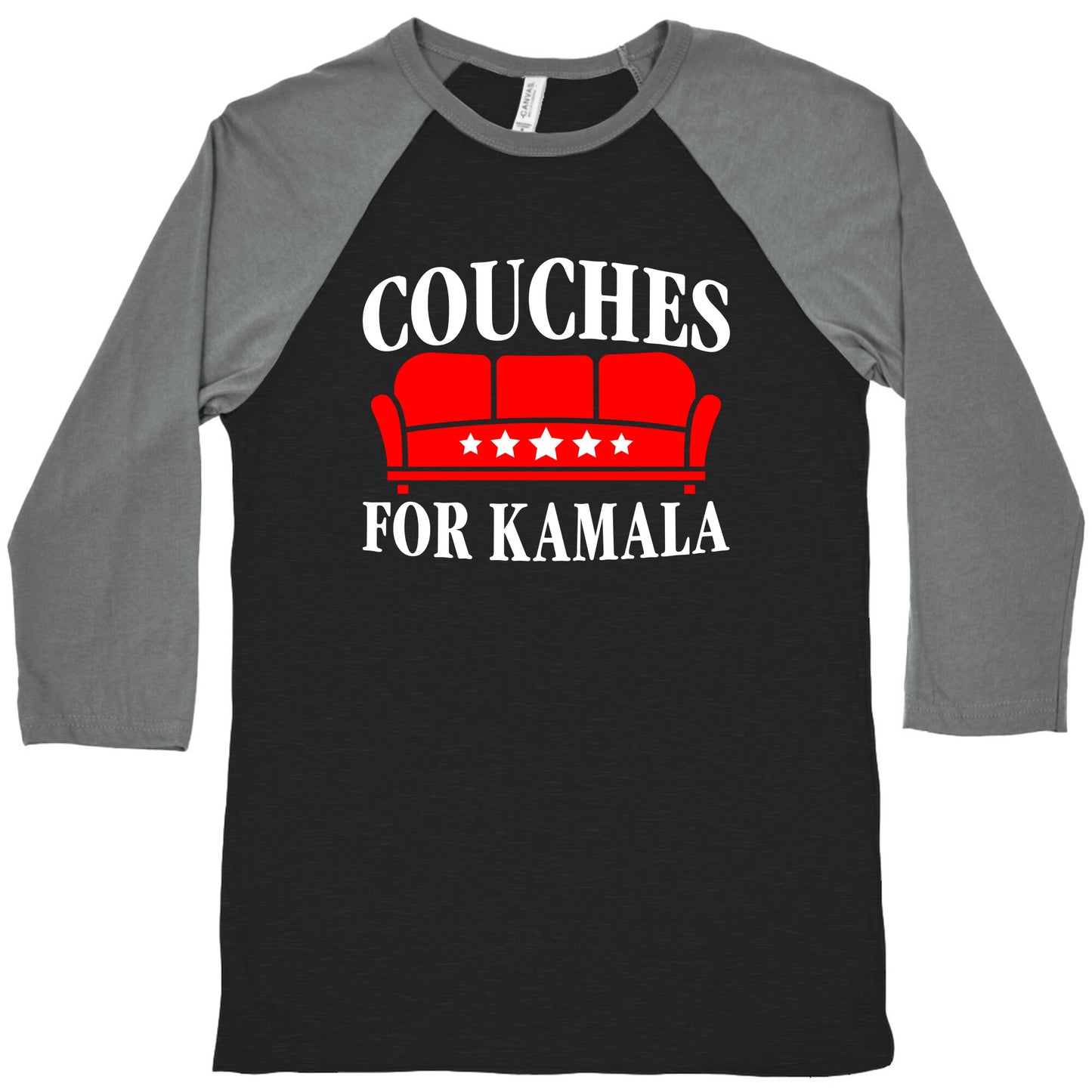 Couches For Kamala Baseball Tee