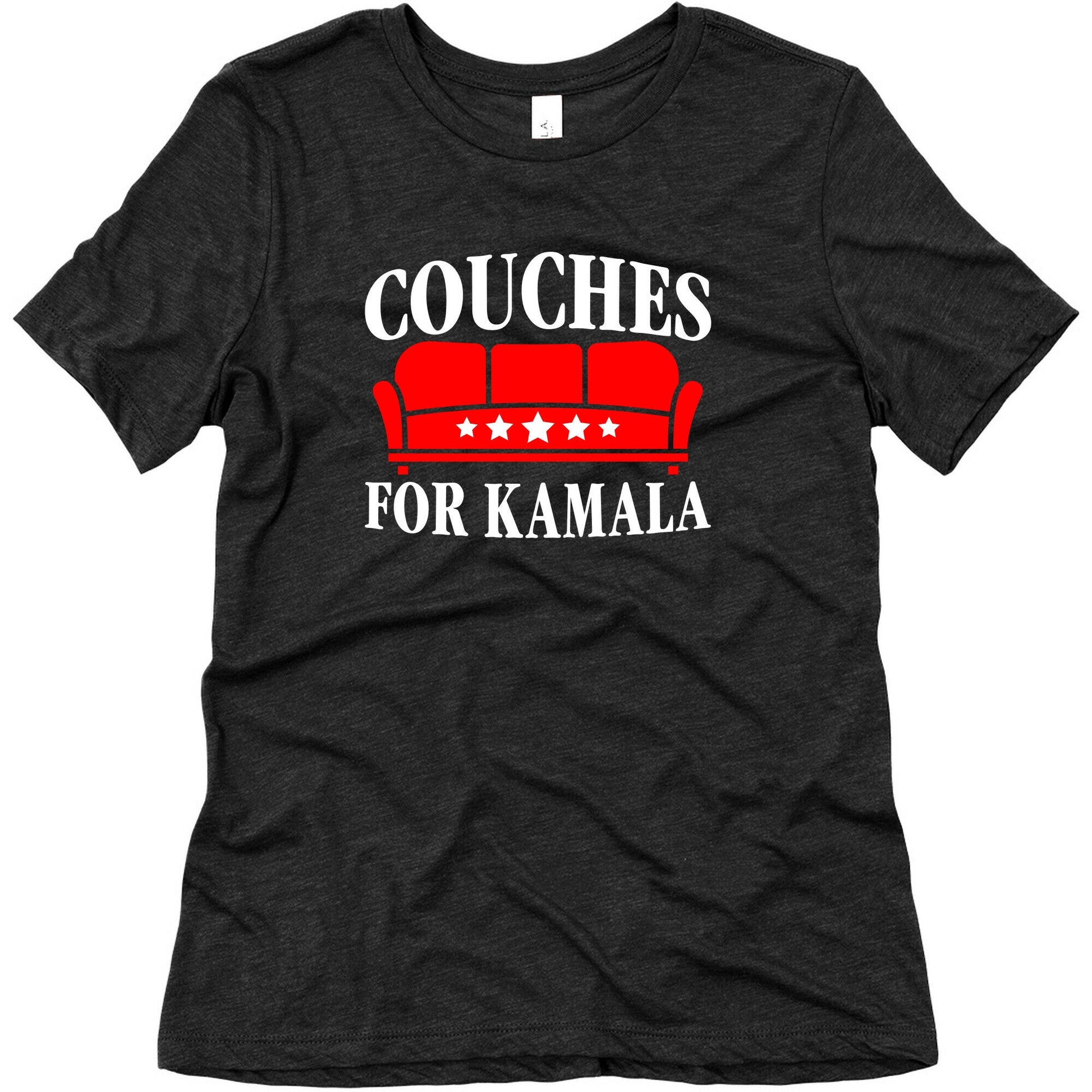 Couches For Kamala Womens Triblend Tee