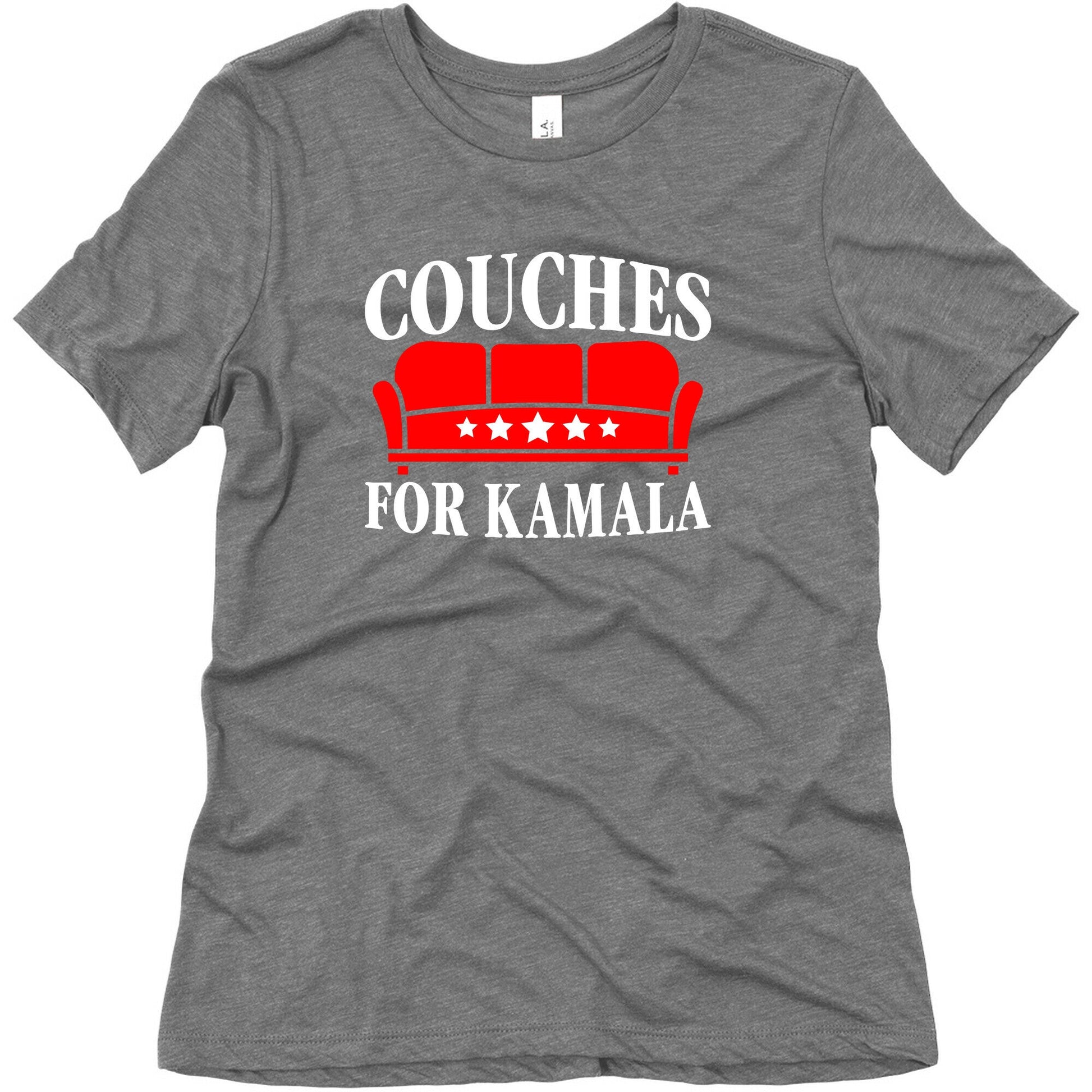 Couches For Kamala Womens Triblend Tee