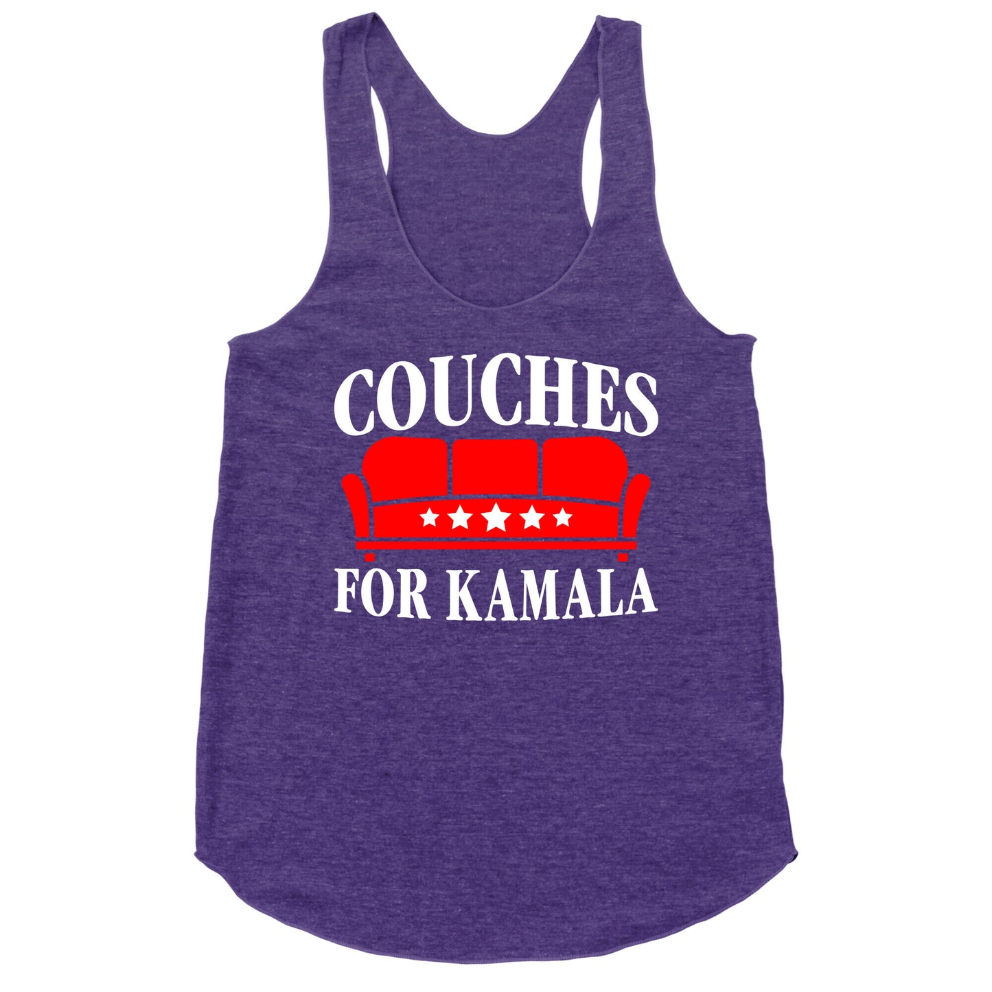 Couches For Kamala Racerback Tank