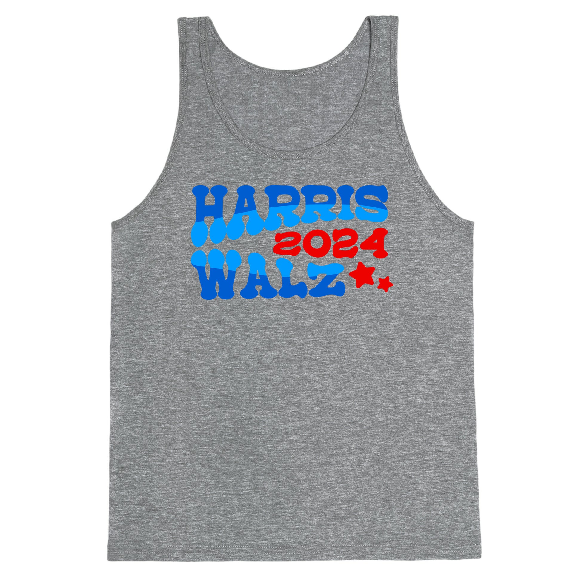 Harris Walz 2024 Retro Text Tank Top