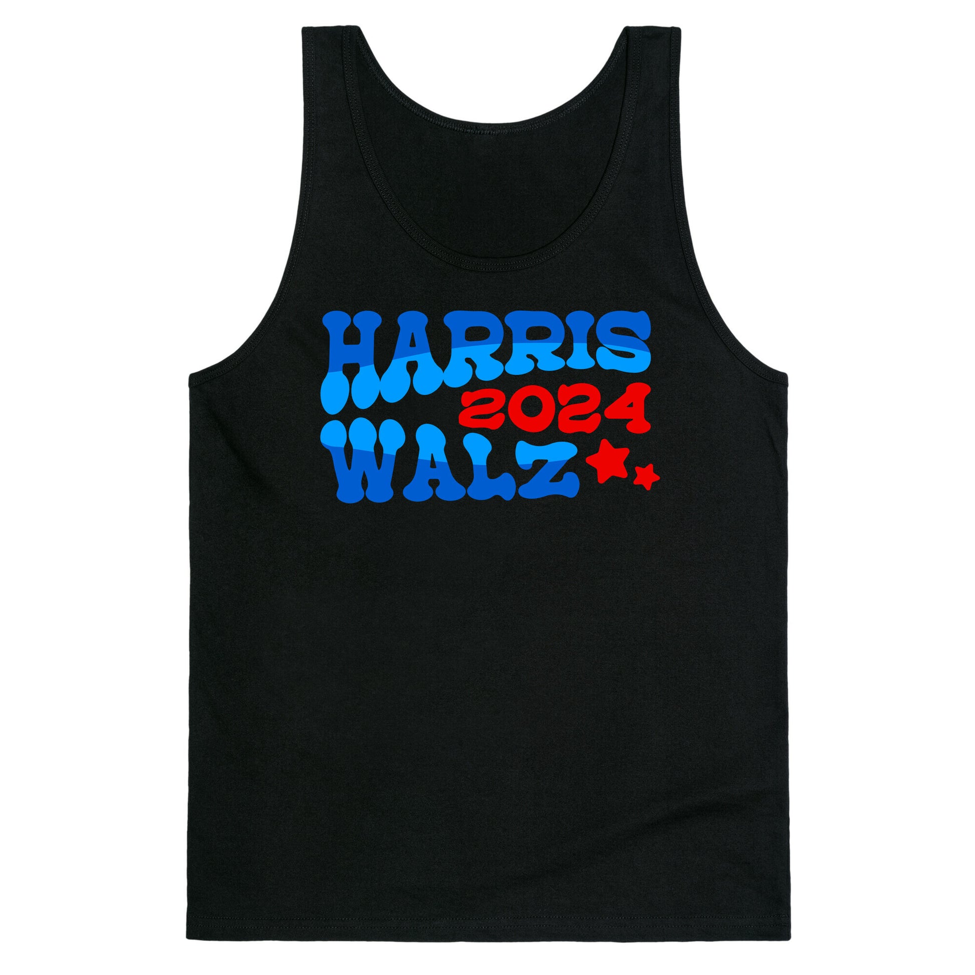 Harris Walz 2024 Retro Text Tank Top