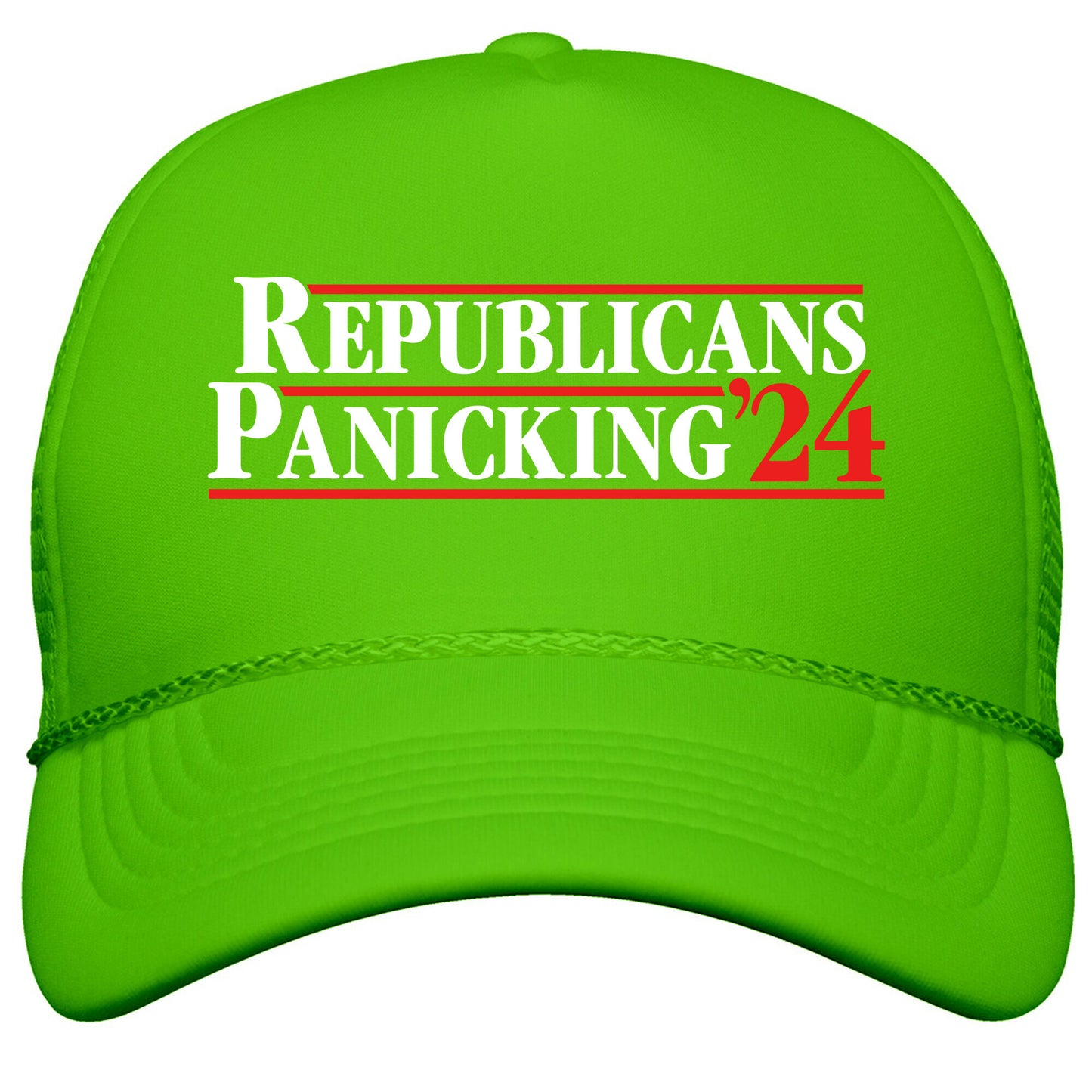 Republicans Panicking 2024 Snapback Trucker Hat