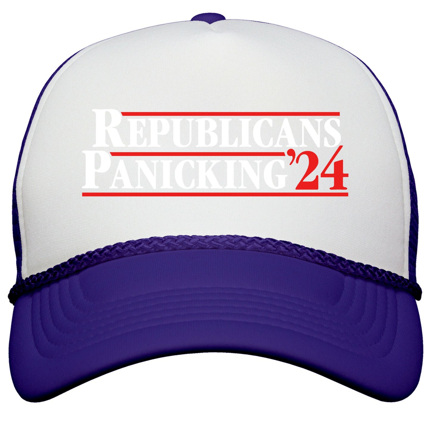 Republicans Panicking 2024 Snapback Trucker Hat