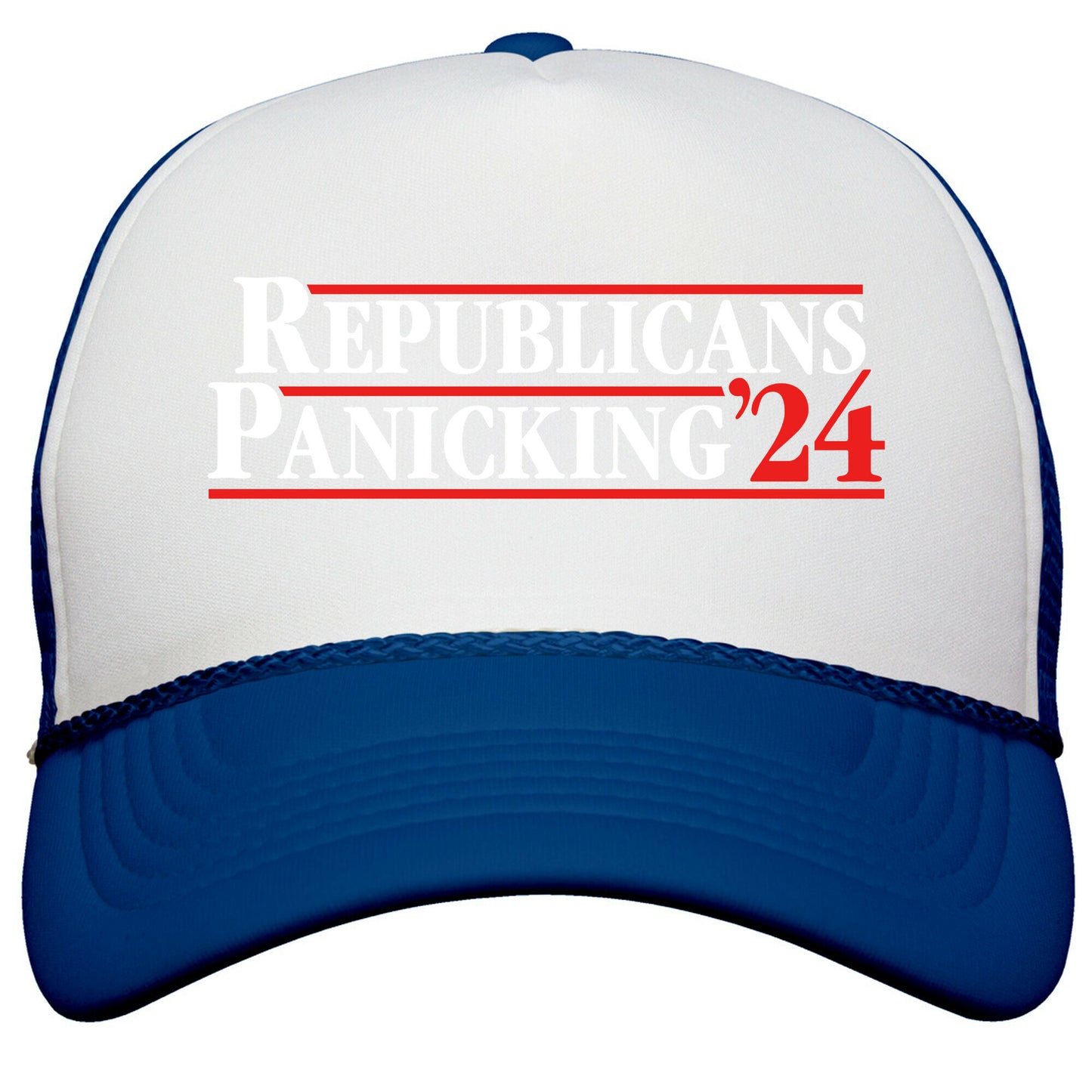 Republicans Panicking 2024 Snapback Trucker Hat