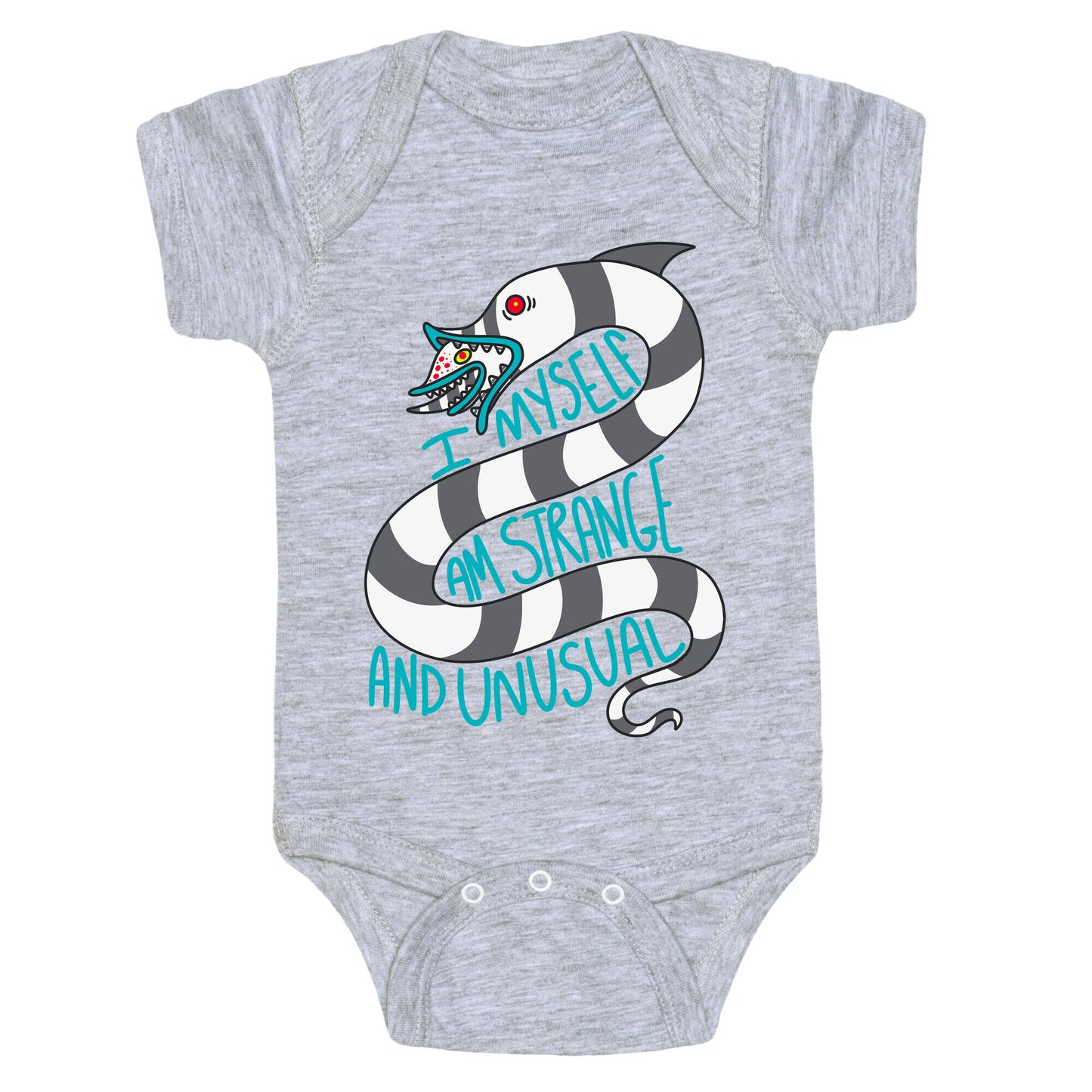 I Myself Am Strange and Unusual Baby One-Piece