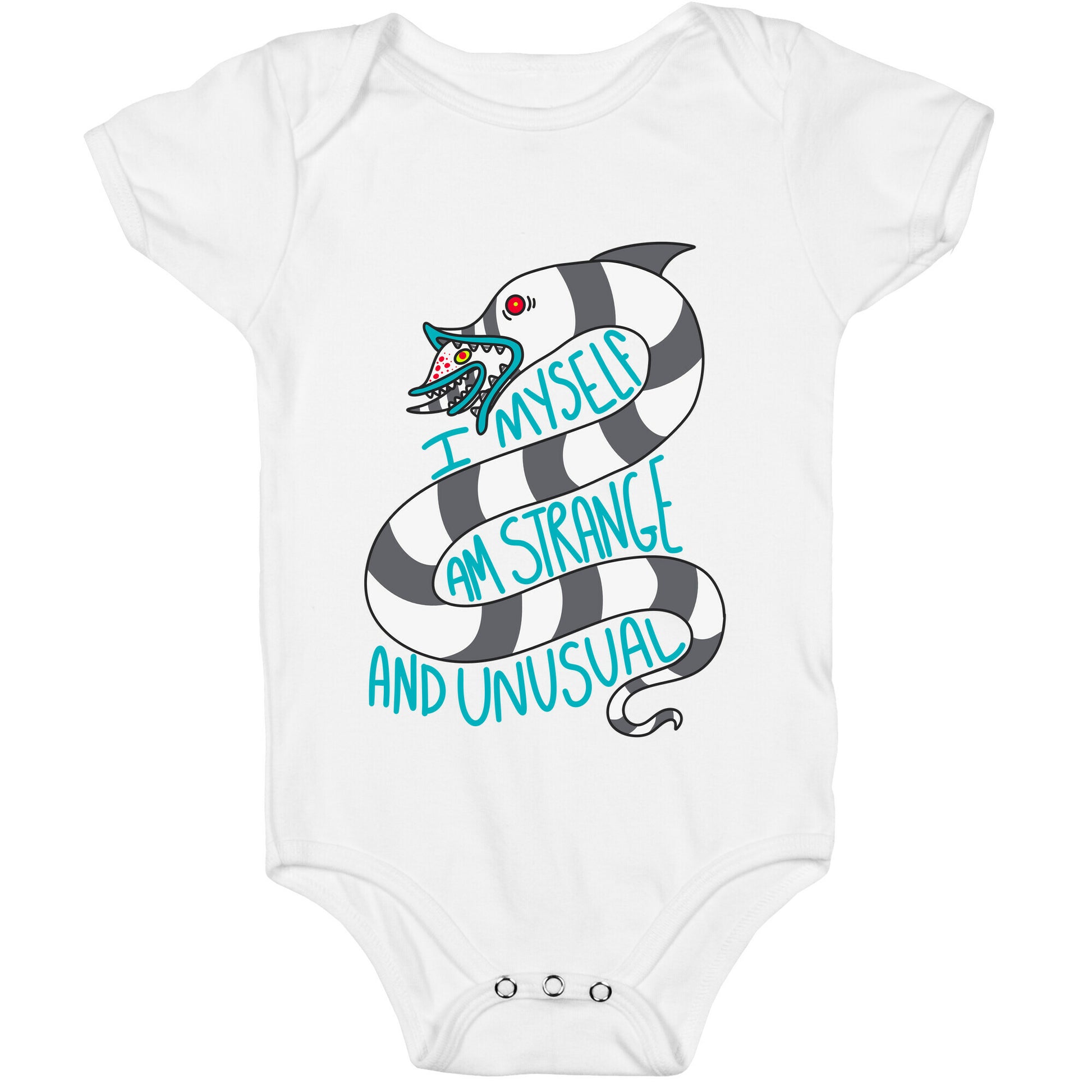 I Myself Am Strange and Unusual  Baby One-Piece