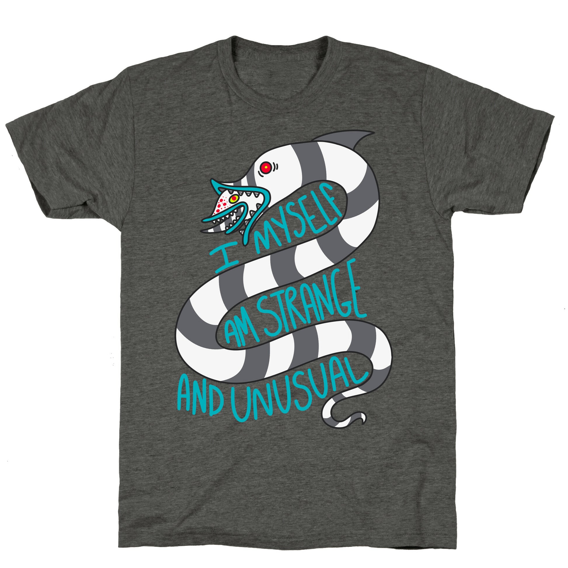 I Myself Am Strange and Unusual  Unisex Triblend Tee