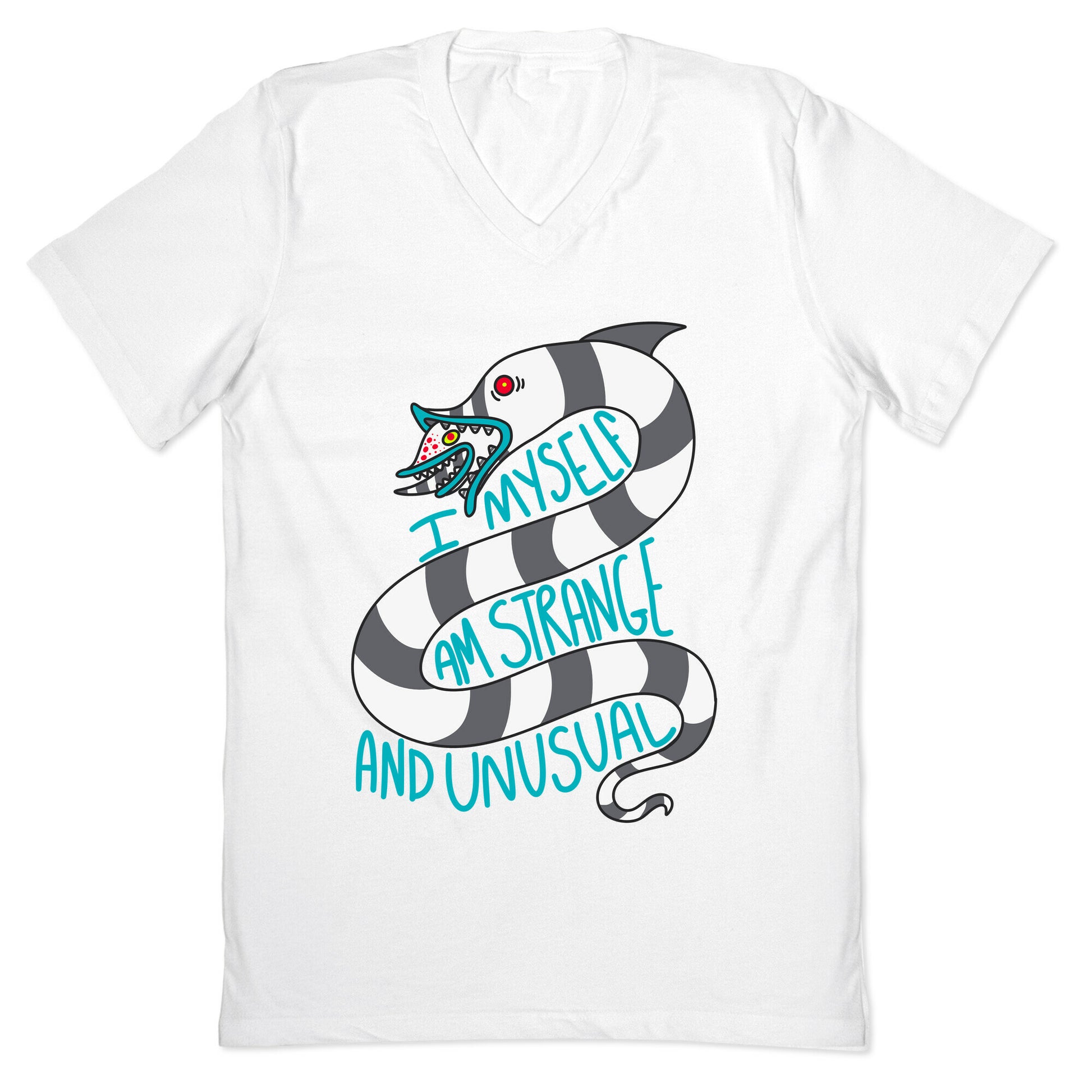 I Myself Am Strange and Unusual  V-Neck