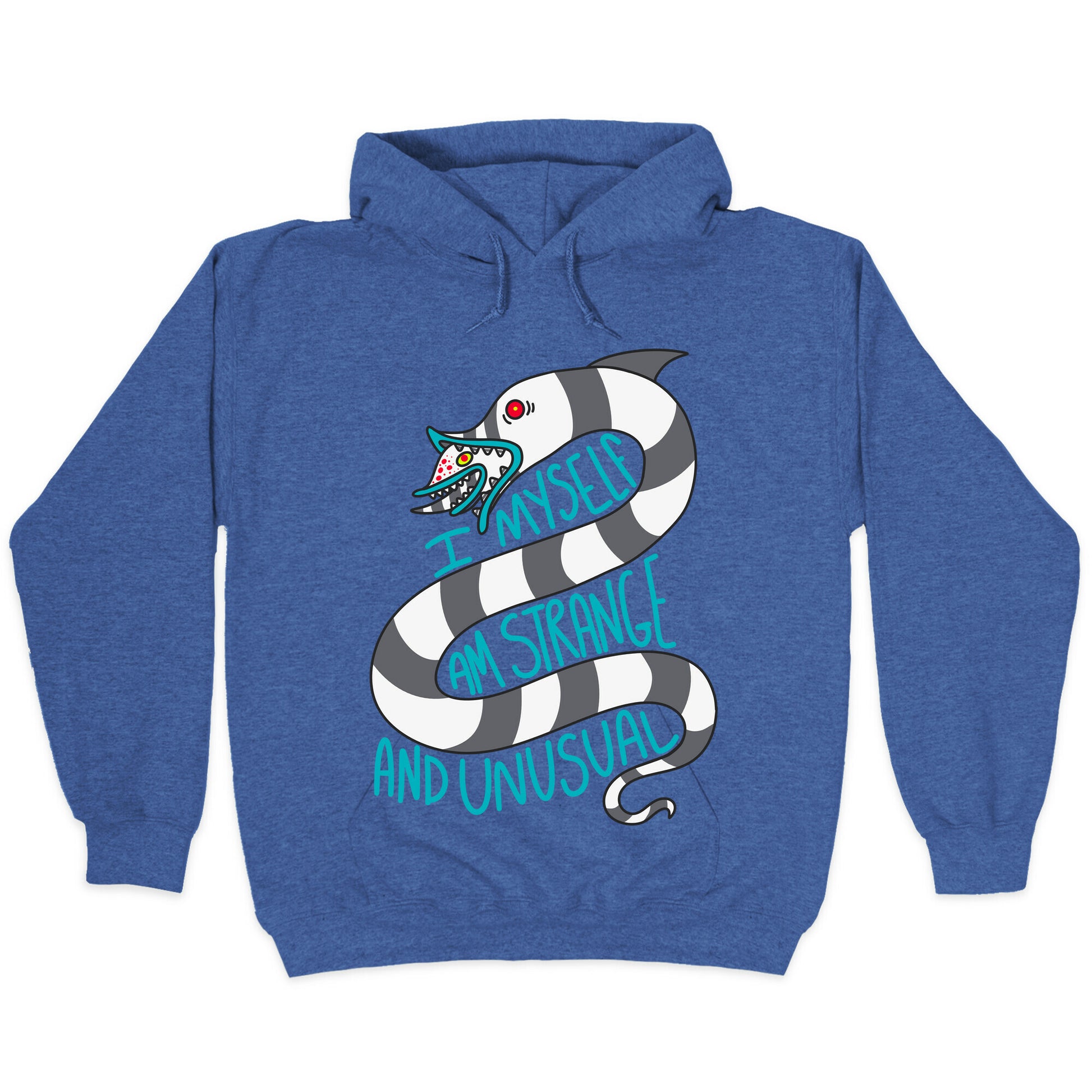 I Myself Am Strange and Unusual  Hoodie