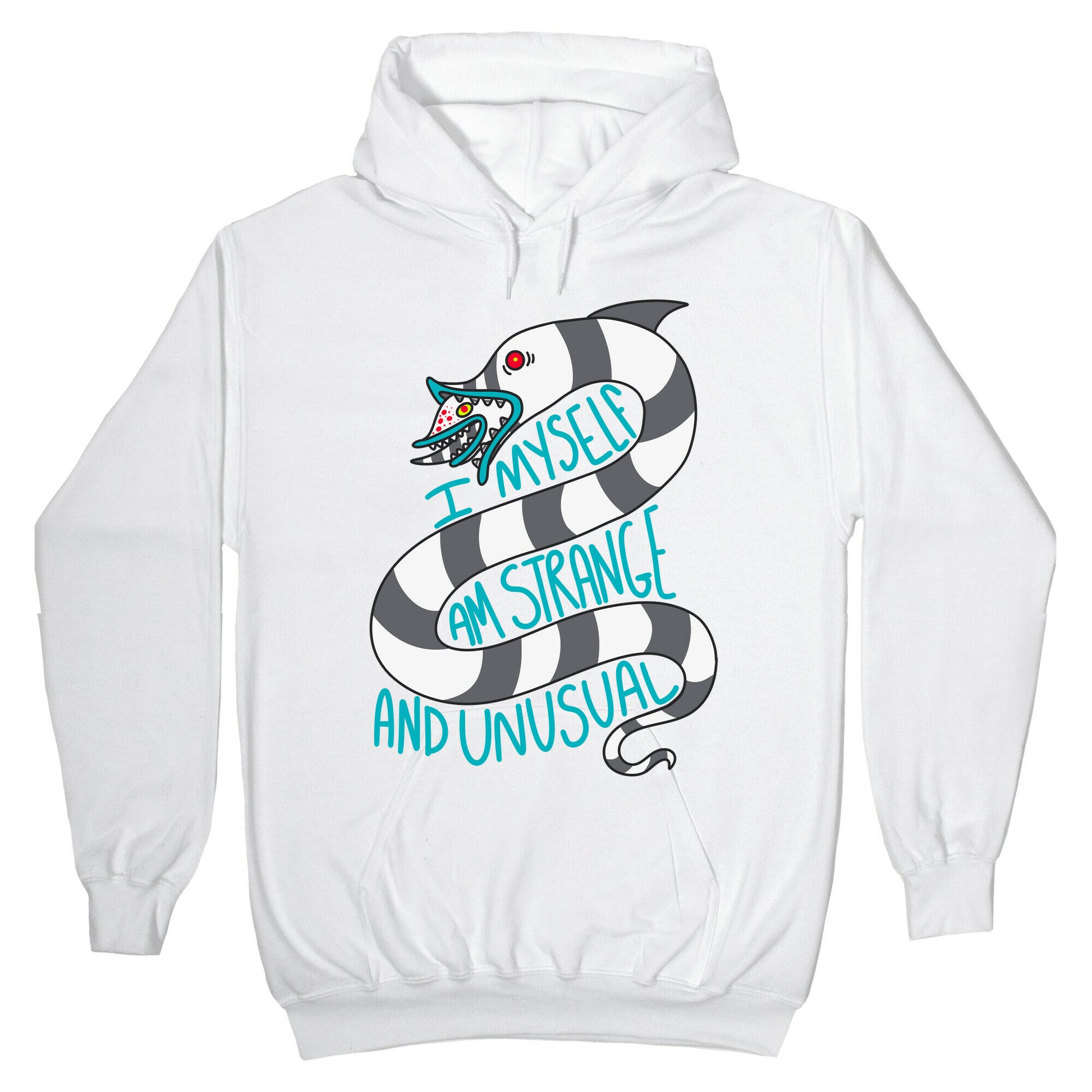 I Myself Am Strange and Unusual  Hoodie