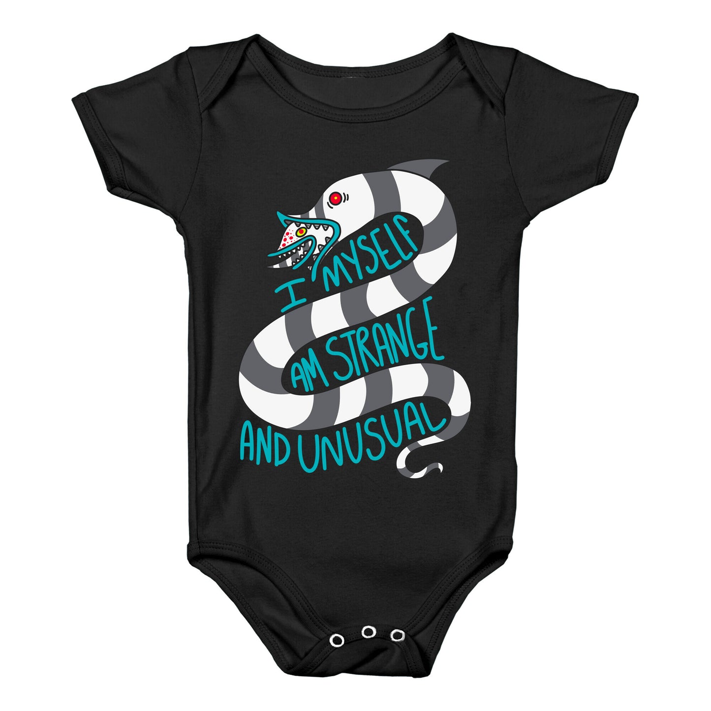 I Myself Am Strange and Unusual Baby One-Piece
